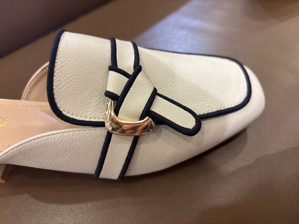 Camila Premium Back Open Block Heel Mules - The Heels India