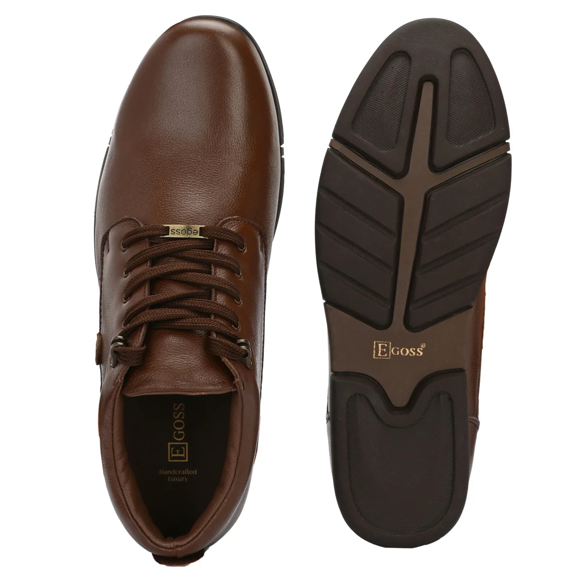 Leonard Leather Rugged Ankle Lace Boots