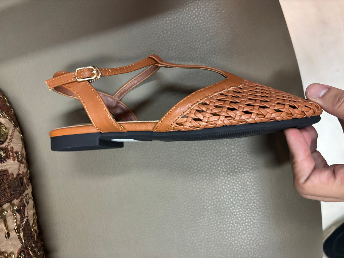 Nysa T Strap Premium Mesh Mary Janes