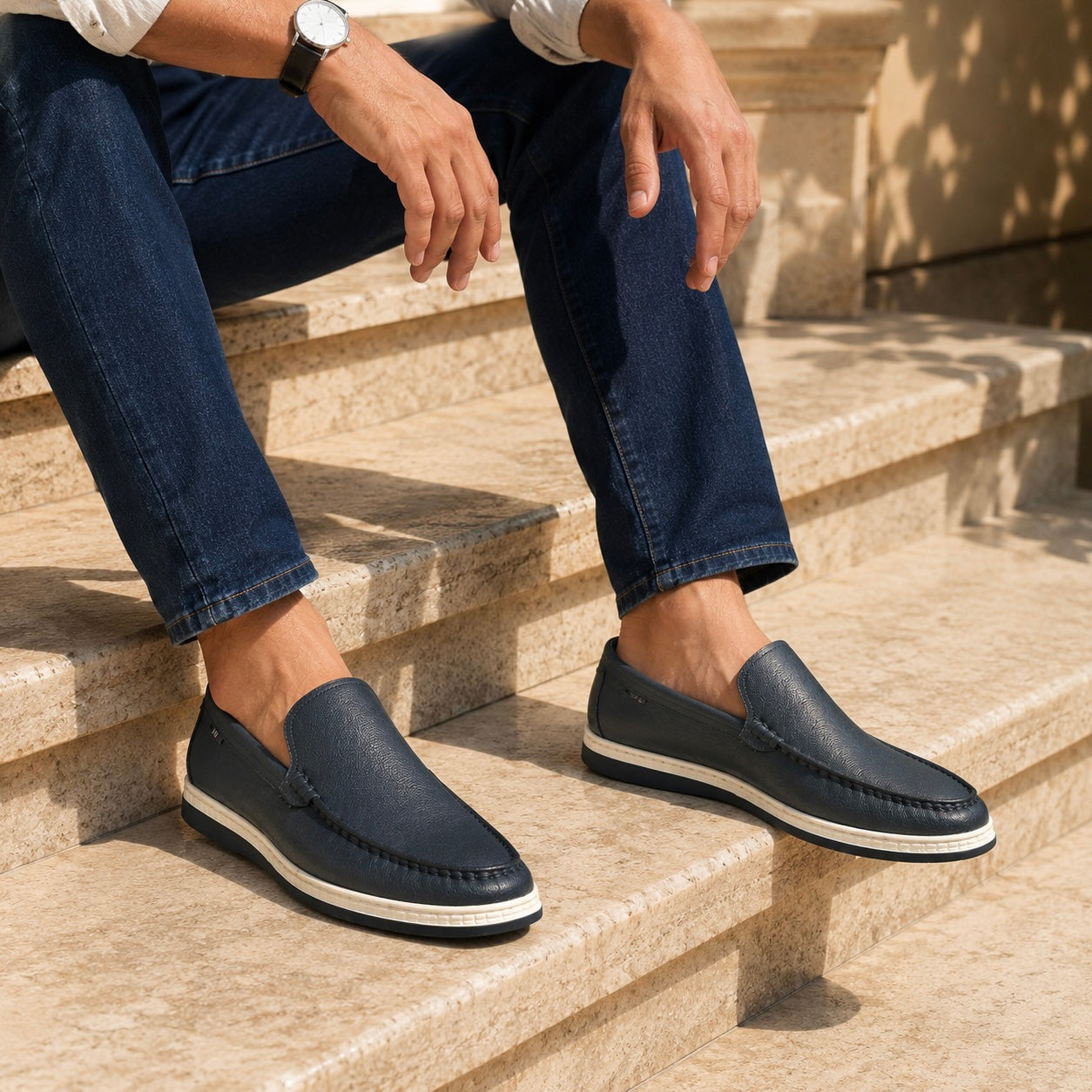 Lorente Premium Leather Casual Comfort Loafers