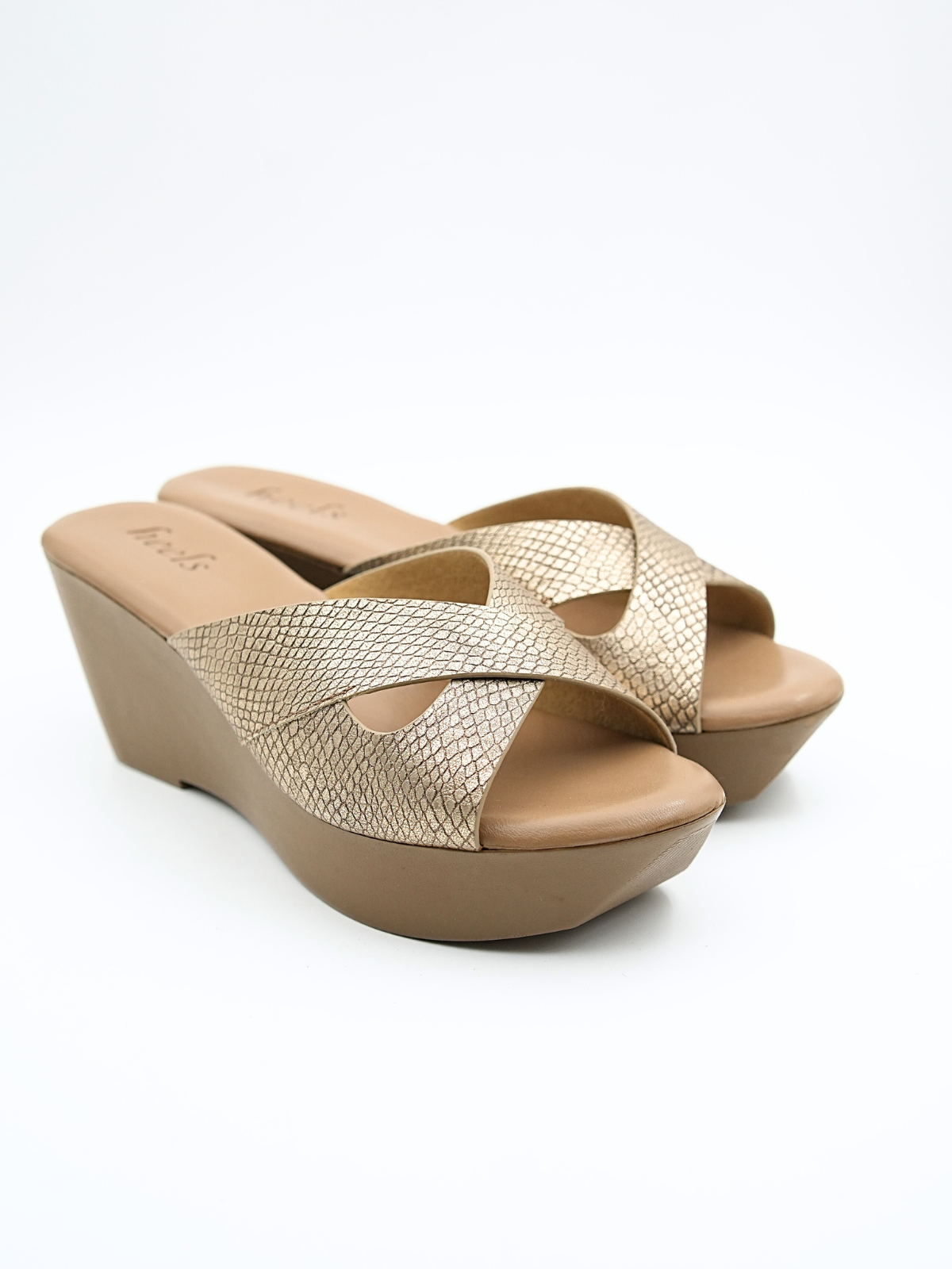 Anne Wedge Platform Heels