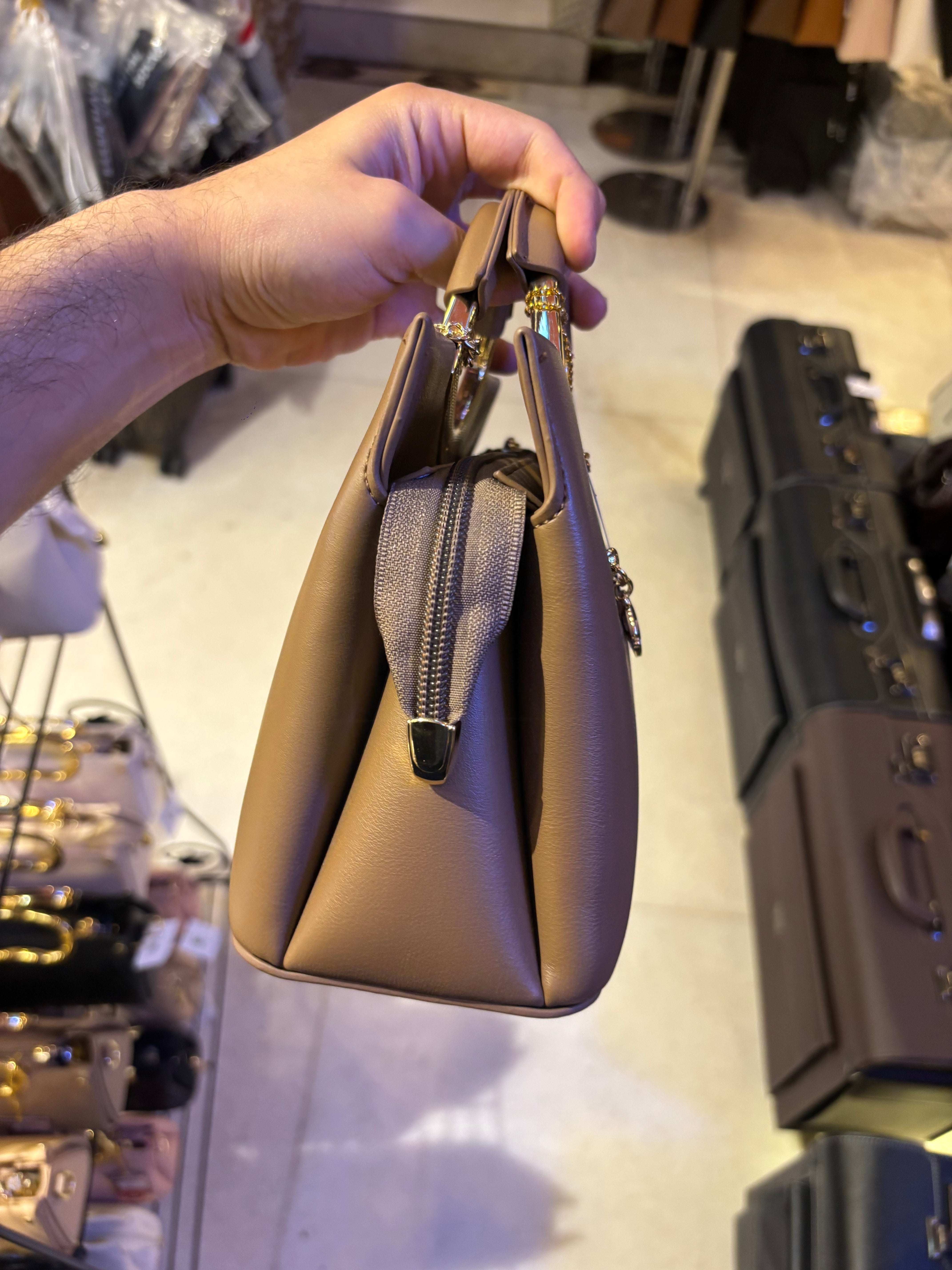 Zara Short Handle Premium Vegan Handbags