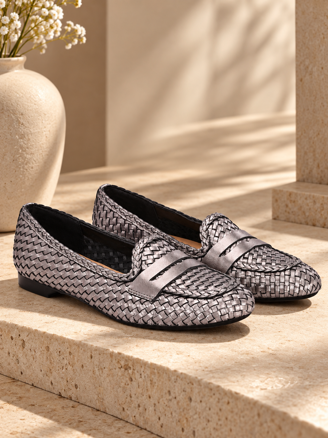 AURUM Handwoven Luxury Leather Loafers