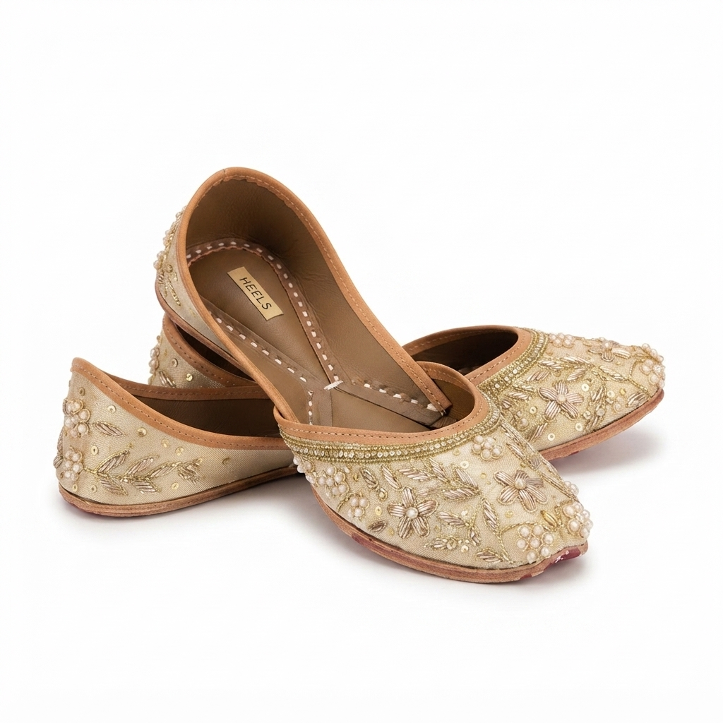 Sanaa Handcrafted Leather Juttis