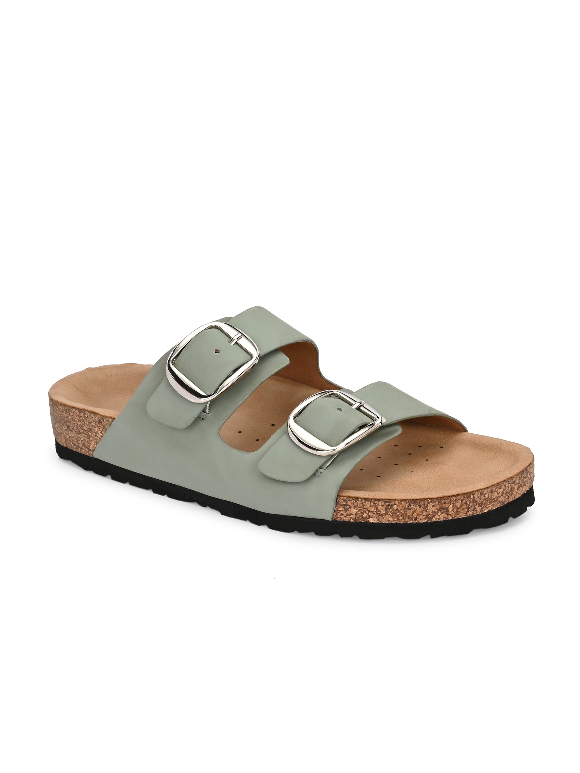 Bianca Double Strap Sliders
