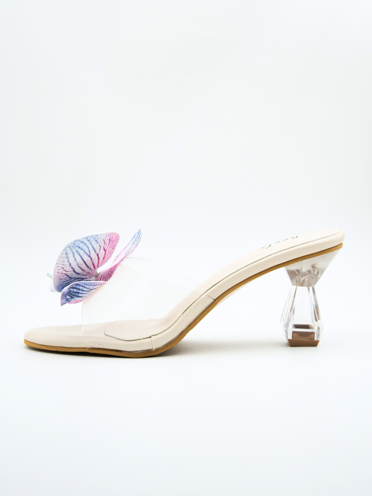 Cappadocia Bloom Clear Kitten Heels