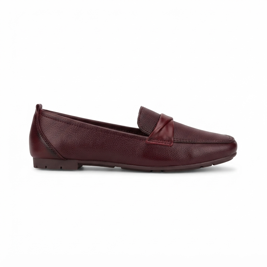 Swirl Classic Leather Loafers