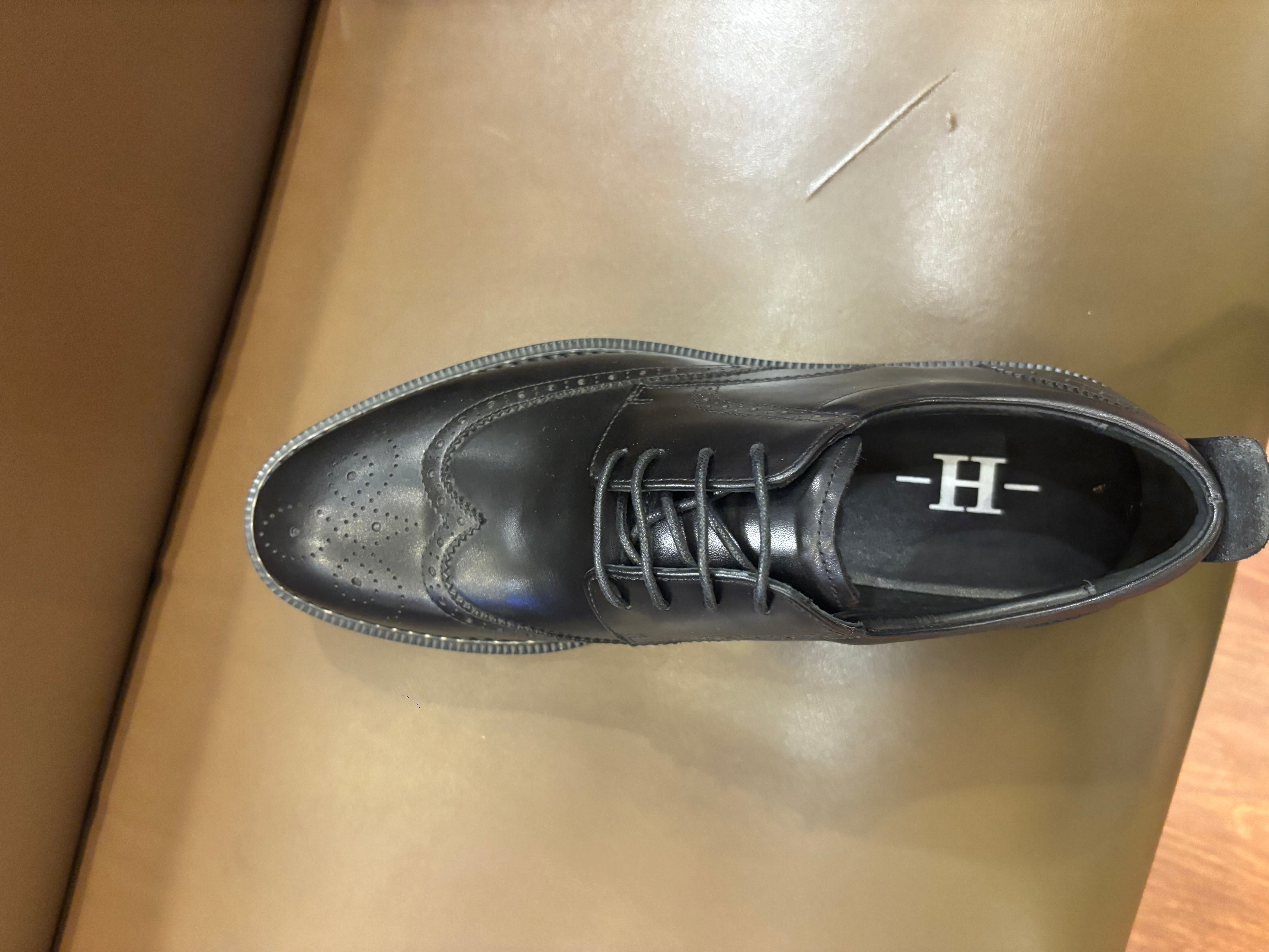 Massimo Premium Leather Lite Formal Lace Up Brogues