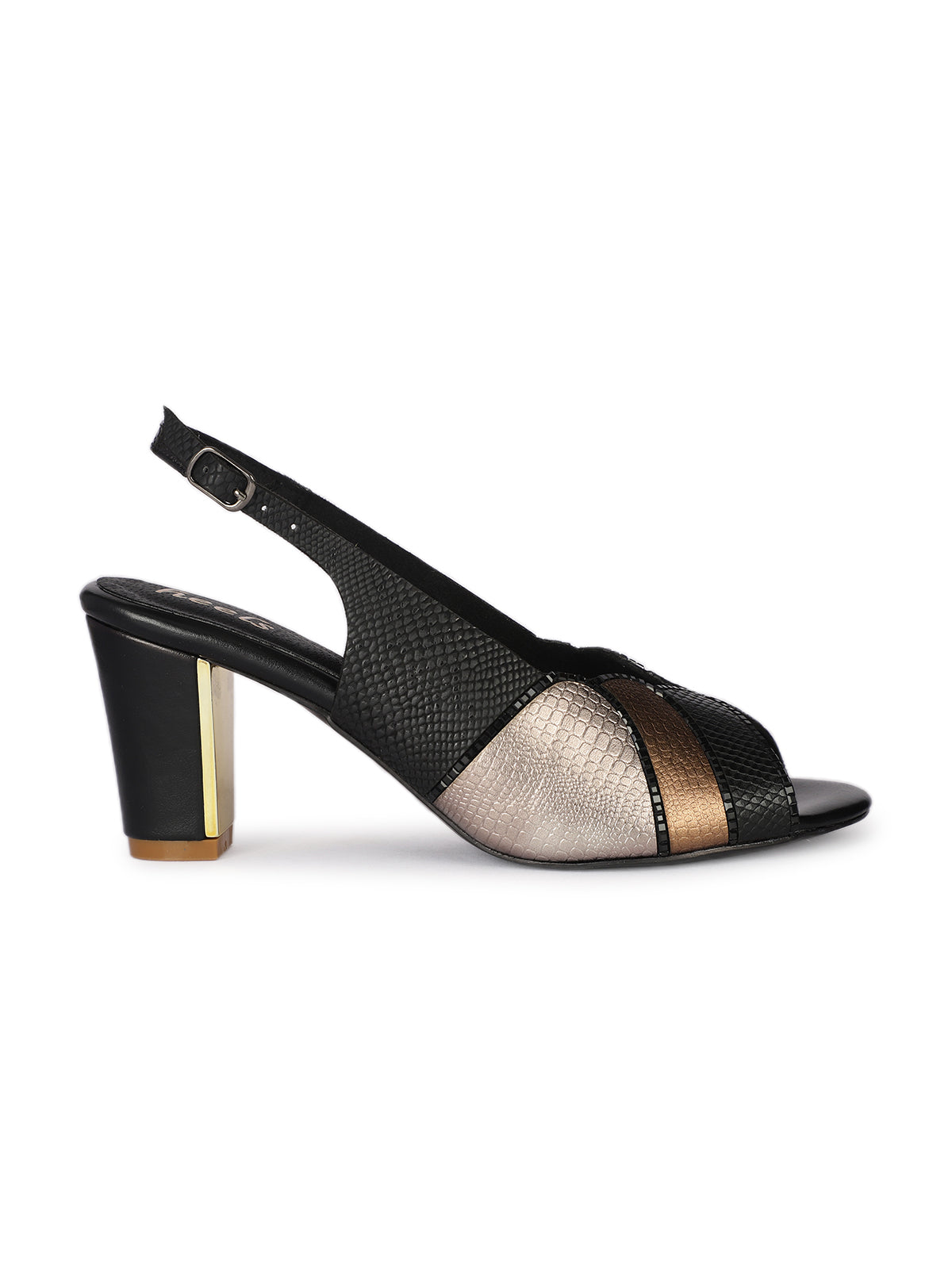 Jenny Slingback Peep Toe Block Heels