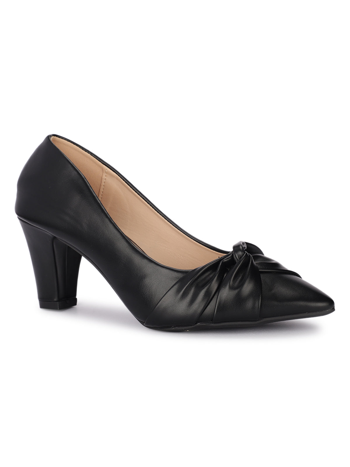 Calypso Swirl Block Heel Stilettoes