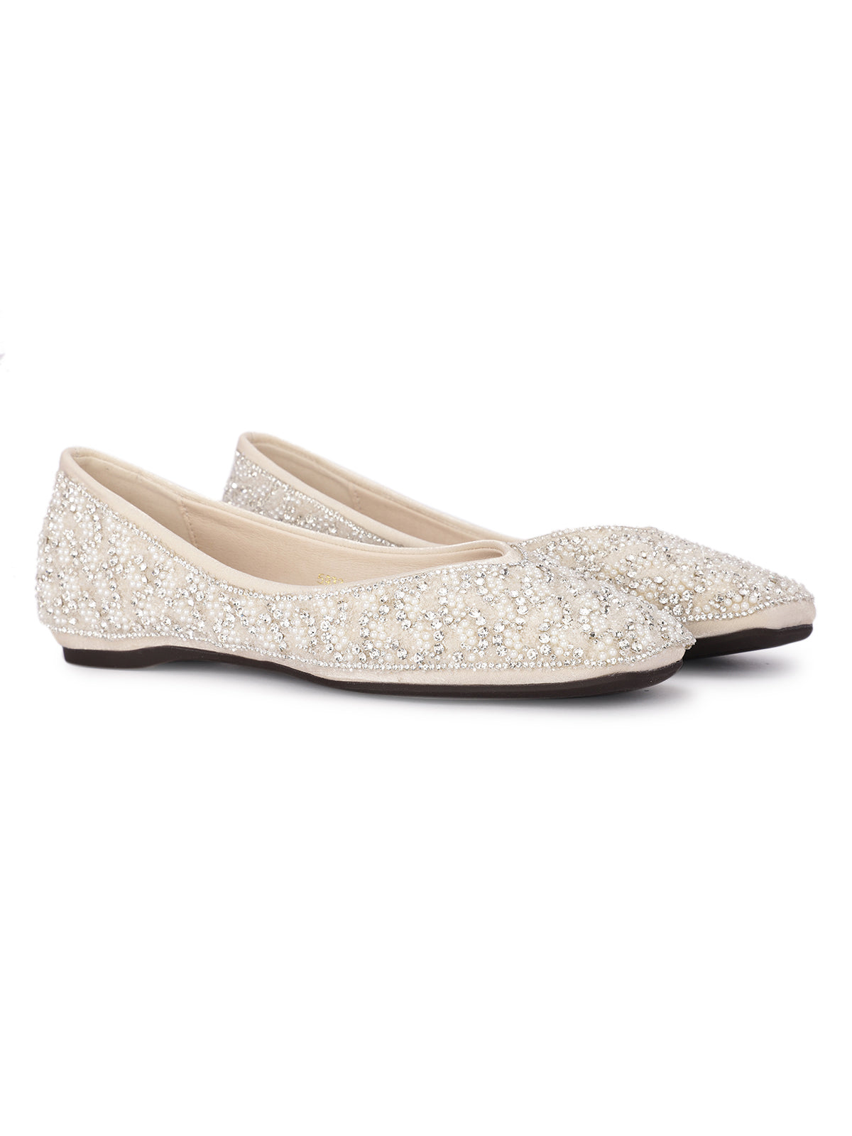 Miso Embellished Bling Flat Ballerinas