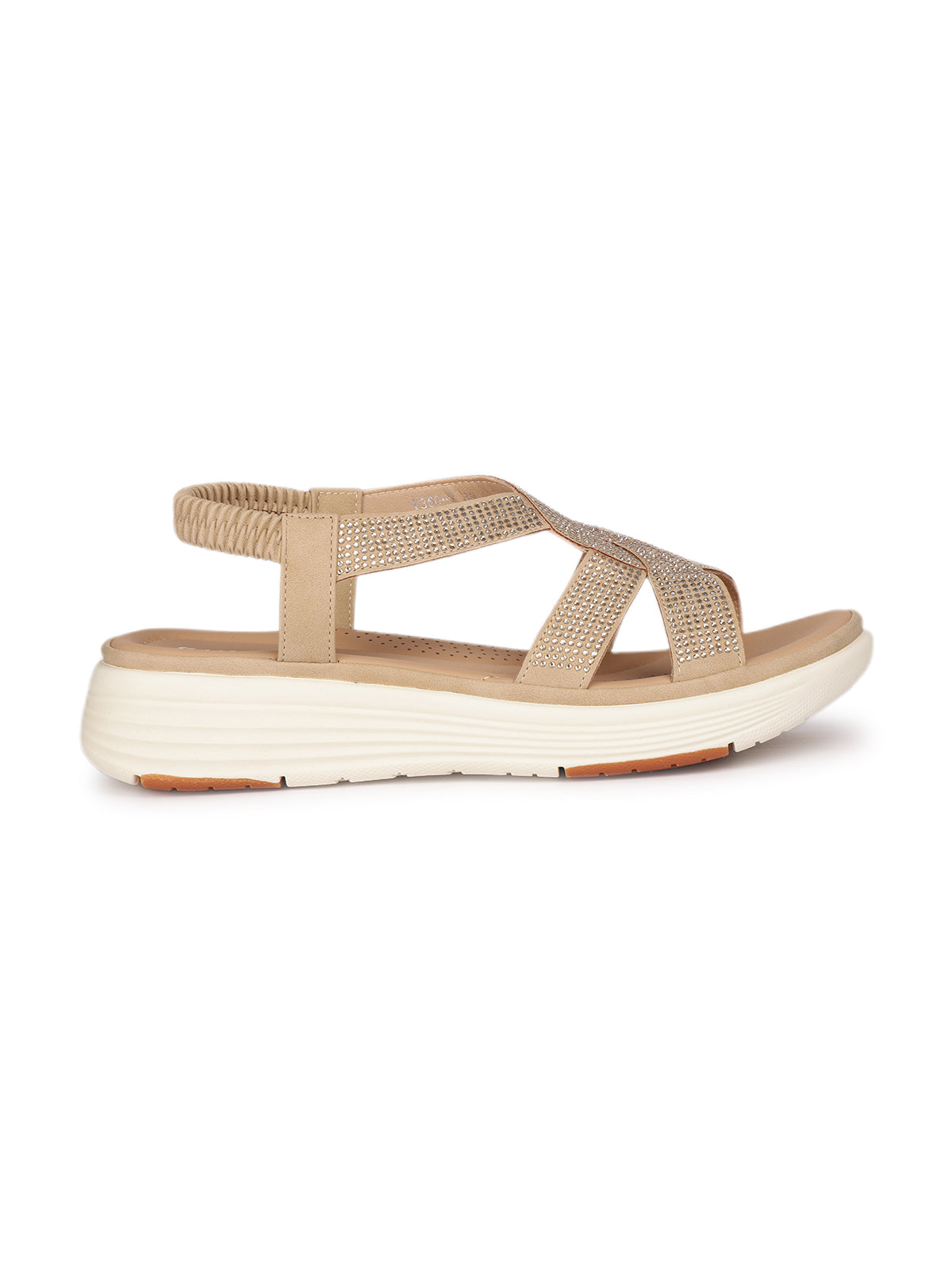 Rosaira Cushioned Bling Sandals