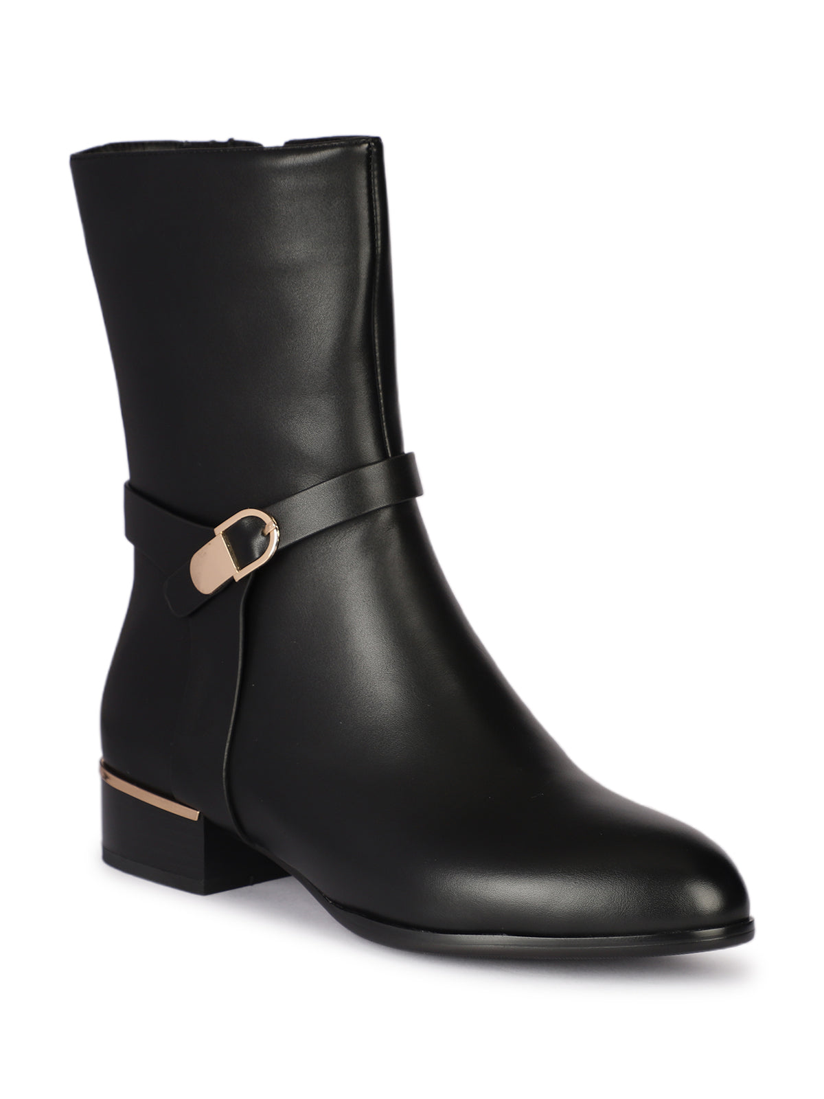 Imperia Premium Winter Ankle Low Heel Boots