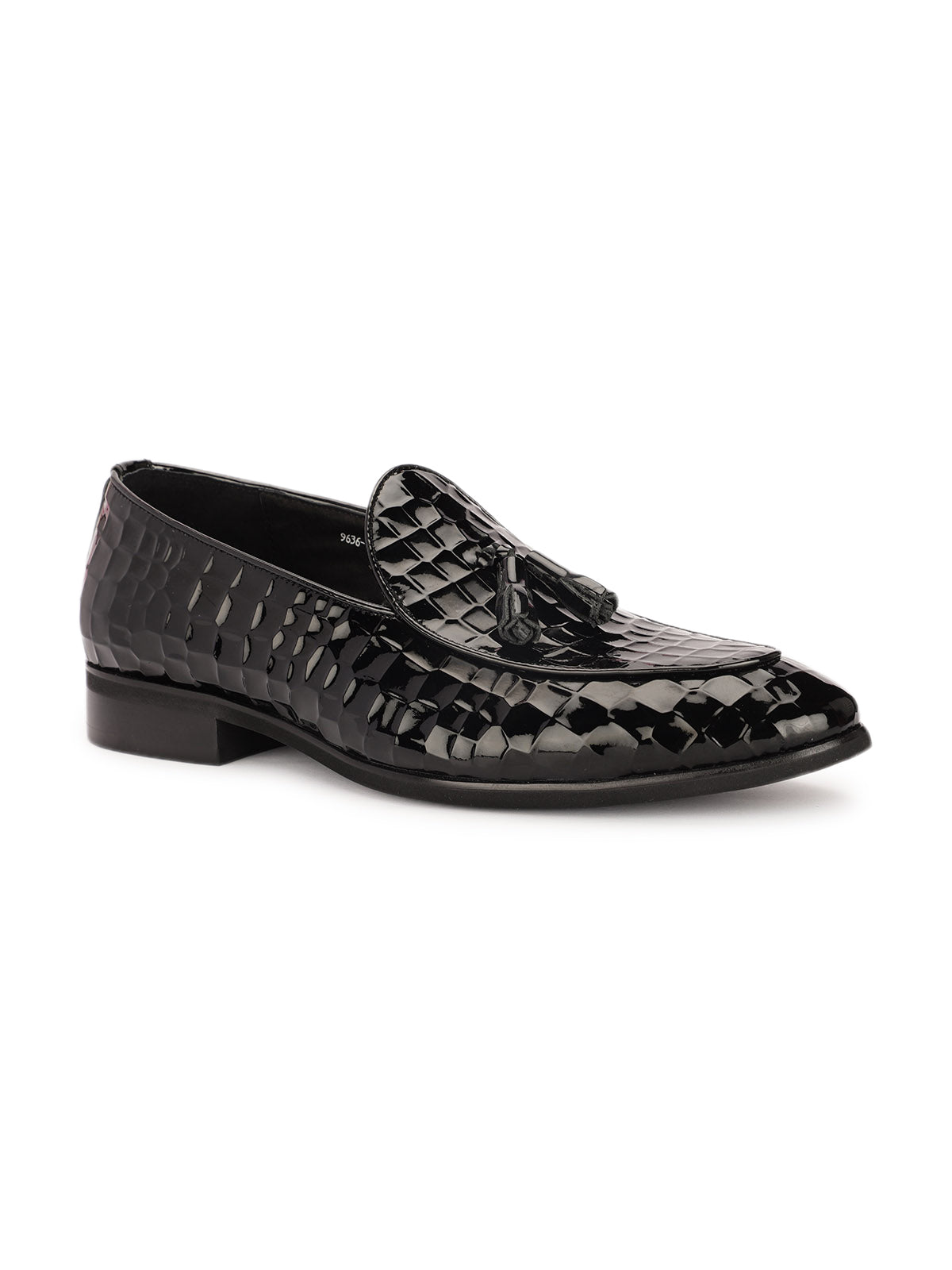 Winston Premium Patent Leather Tassel Loafers