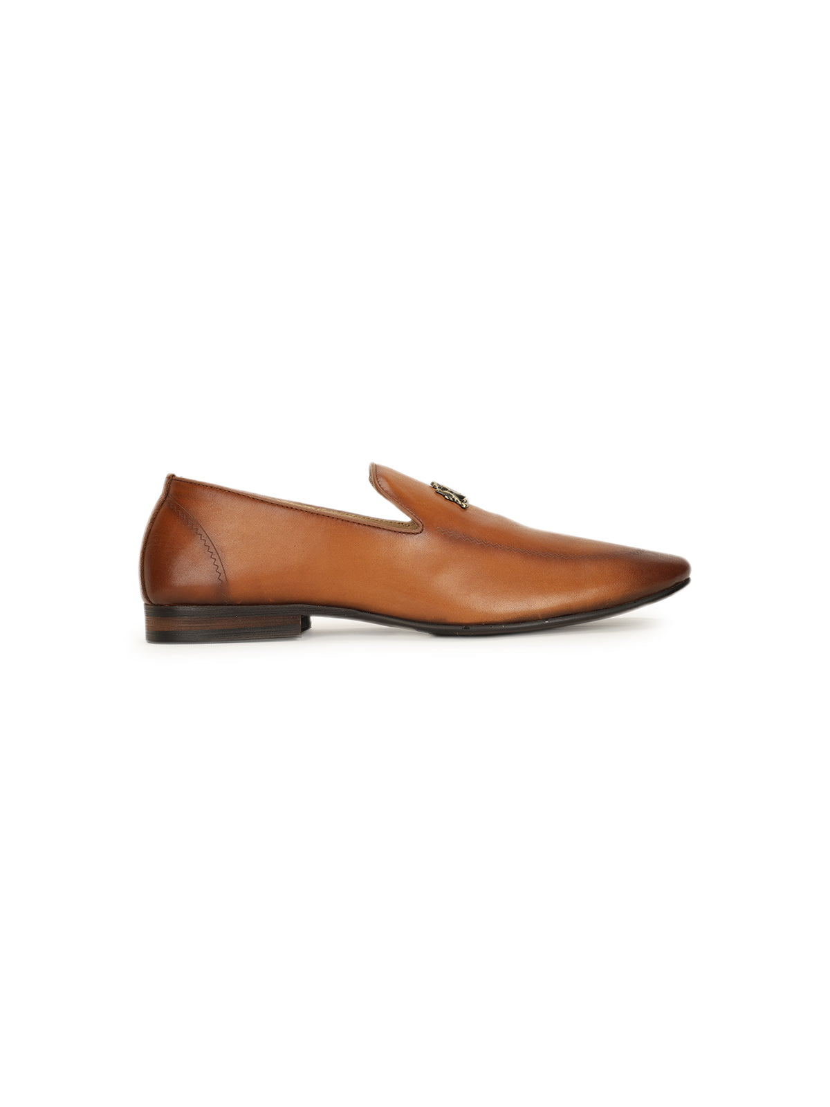 Elliot Leather Crown Ethnic Slip-ons