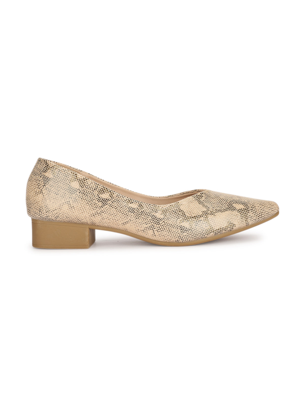 Reina Shimmer Pointed Ballerinas