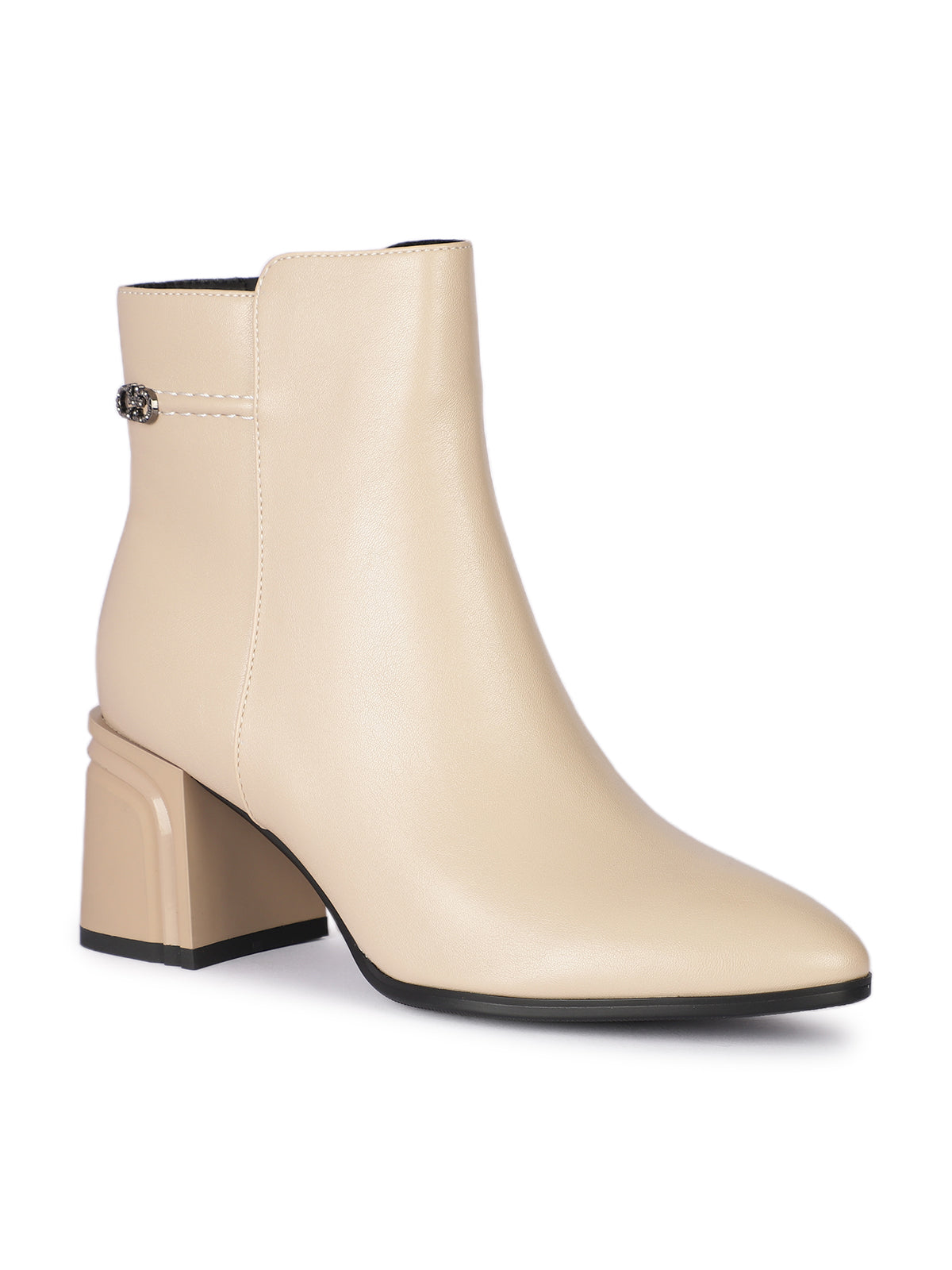 Roma Signature Premium Winter Ankle Low Heel Boots