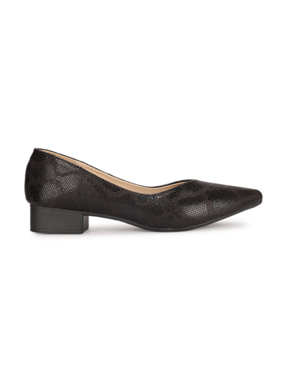 Reina Shimmer Pointed Ballerinas