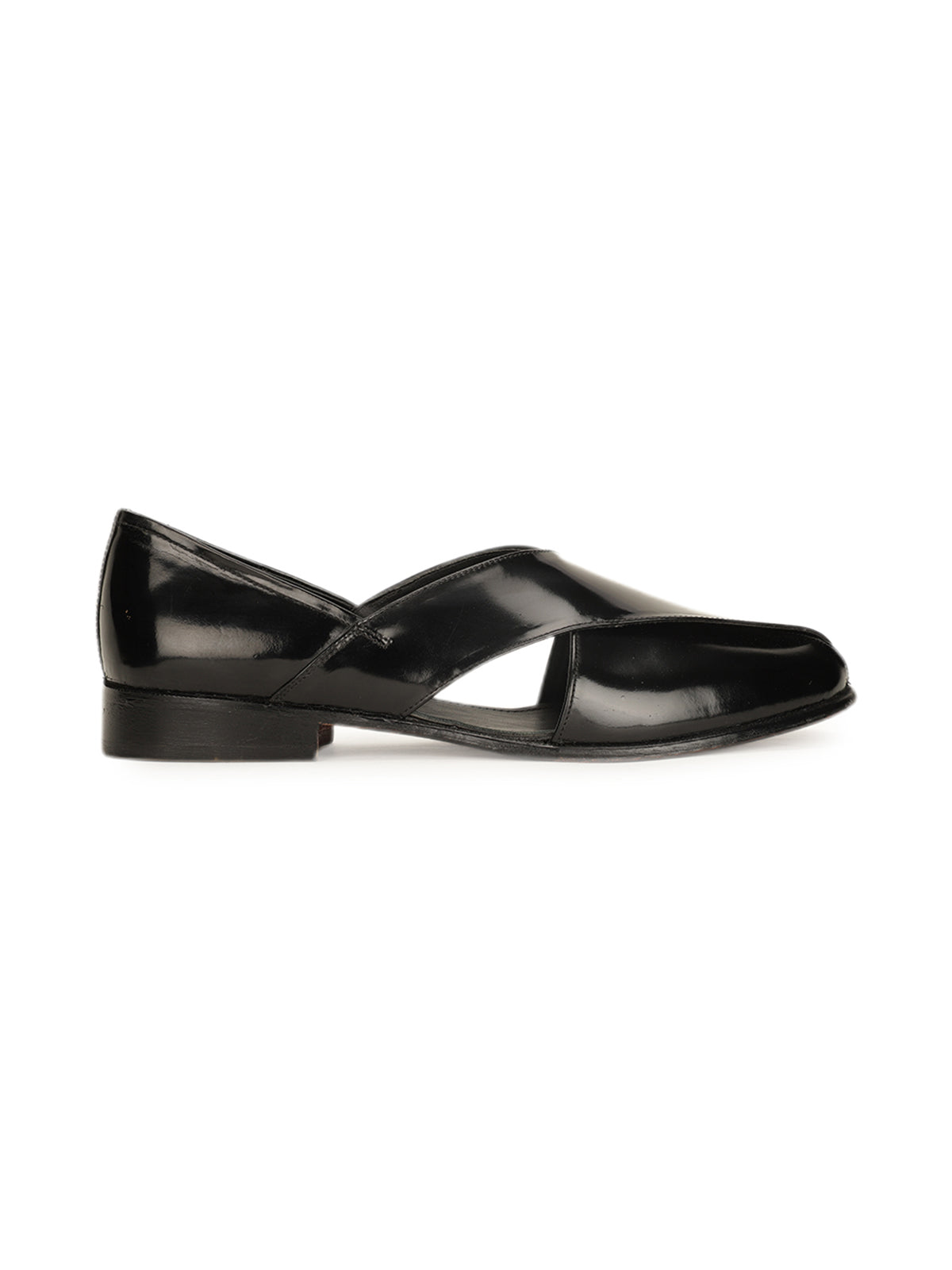 Eugenia Leather Ethnic Peshawari Sandals