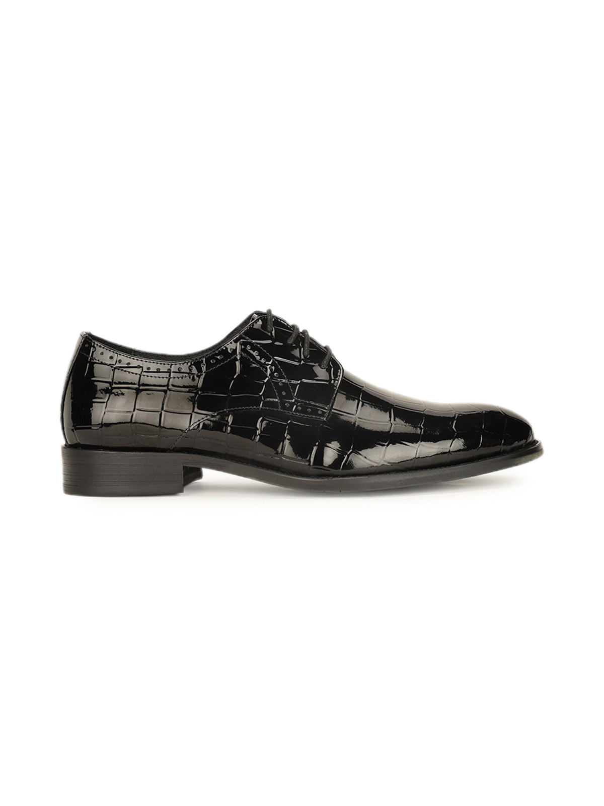 Godfrey Croco Lace Up Derby Shoes