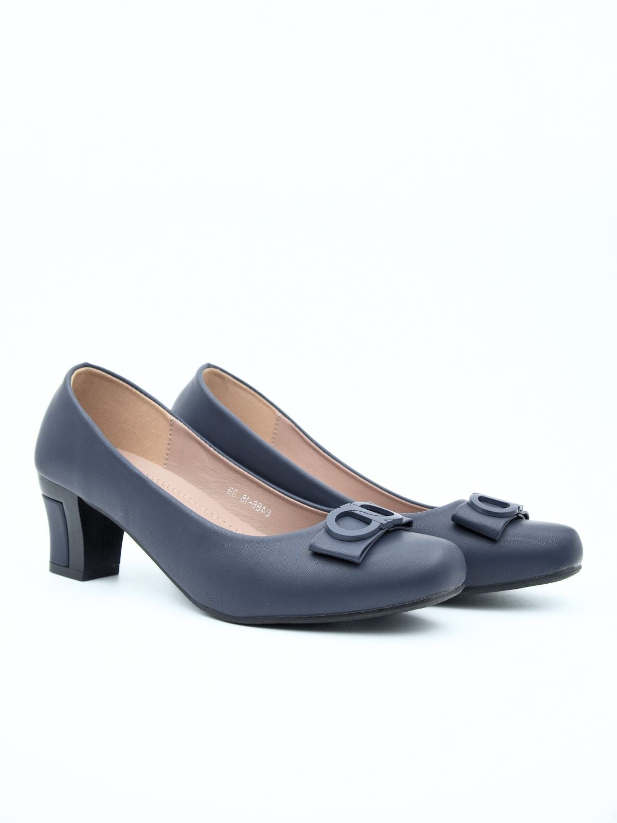 Rizza Bow Block Heels