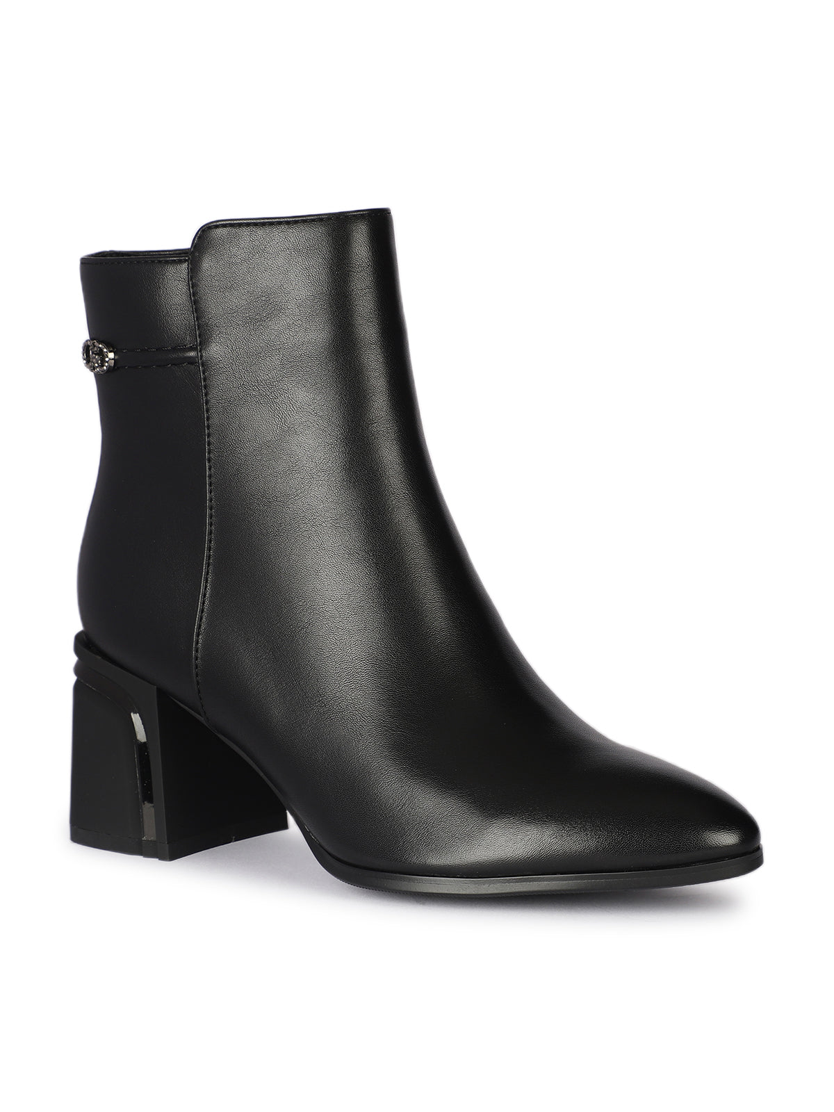Roma Signature Premium Winter Ankle Low Heel Boots