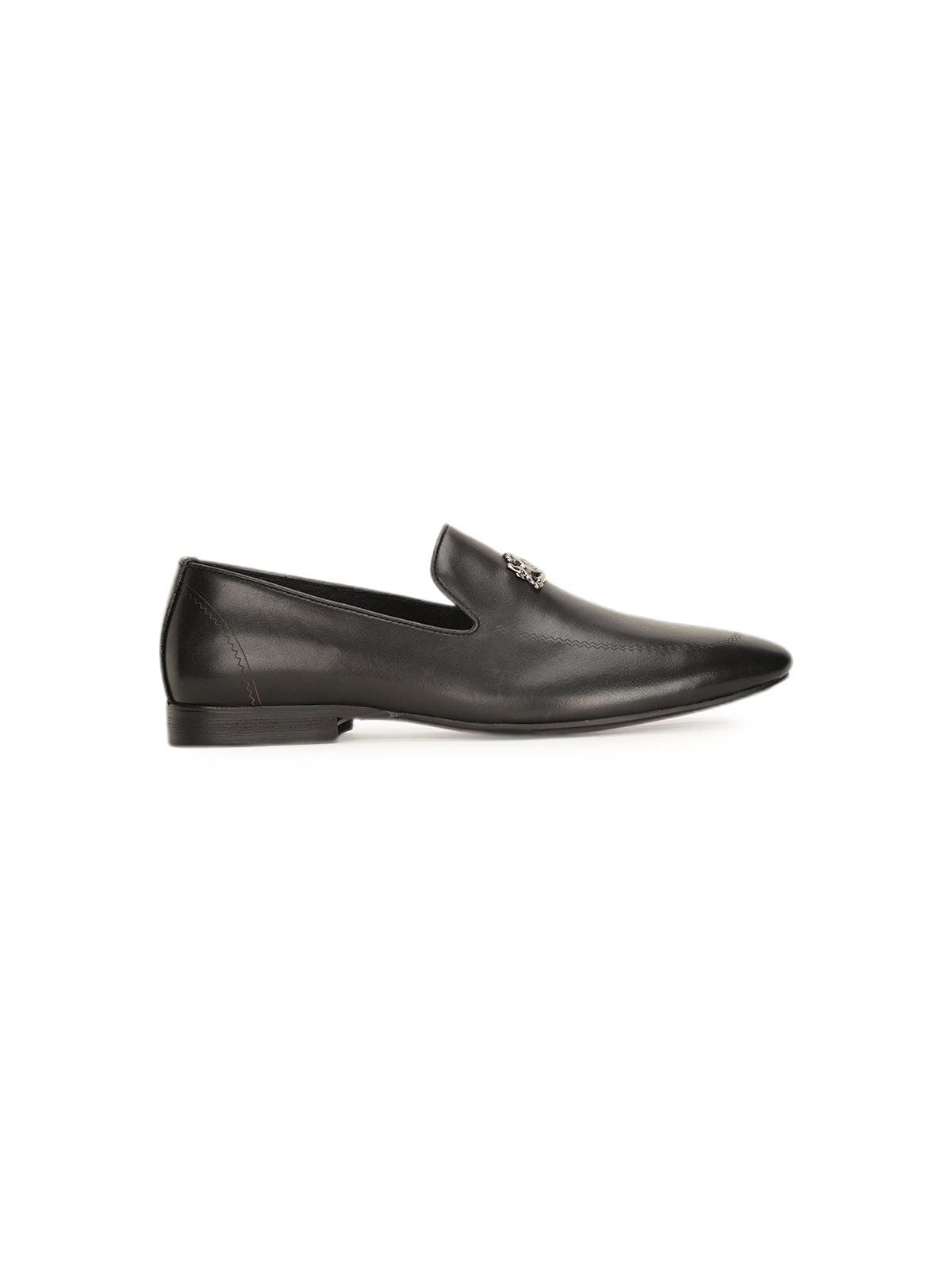Elliot Leather Crown Ethnic Slip-ons