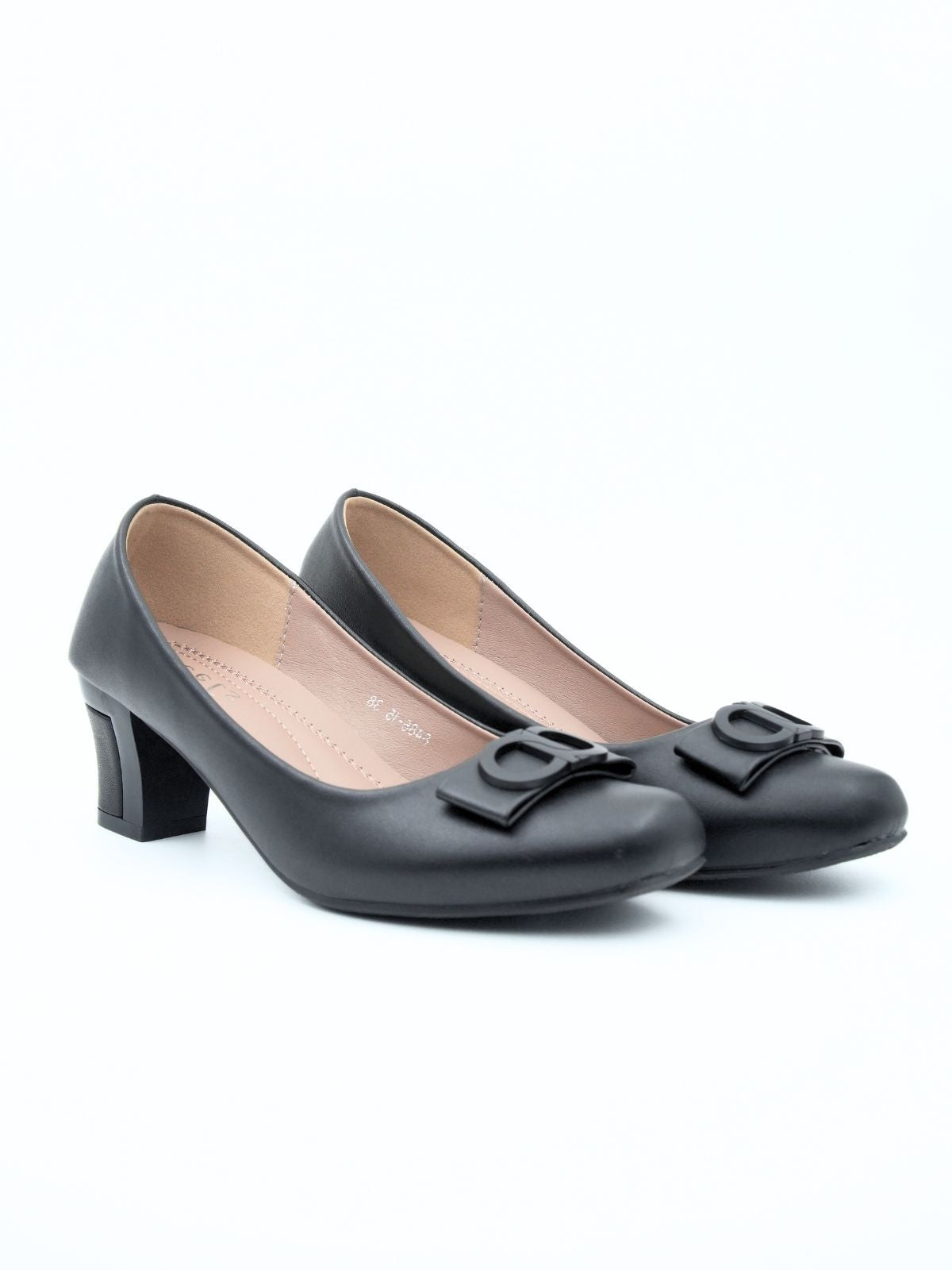 Rizza Bow Block Heels