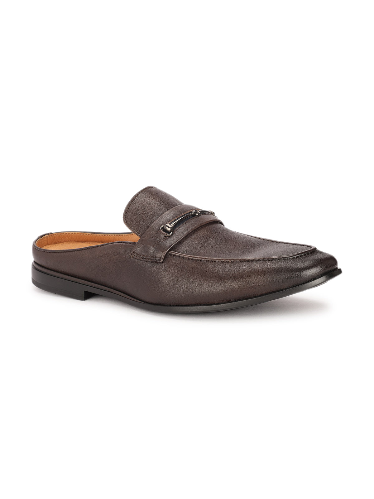 Wilfred Premium Leather Back Open Mules