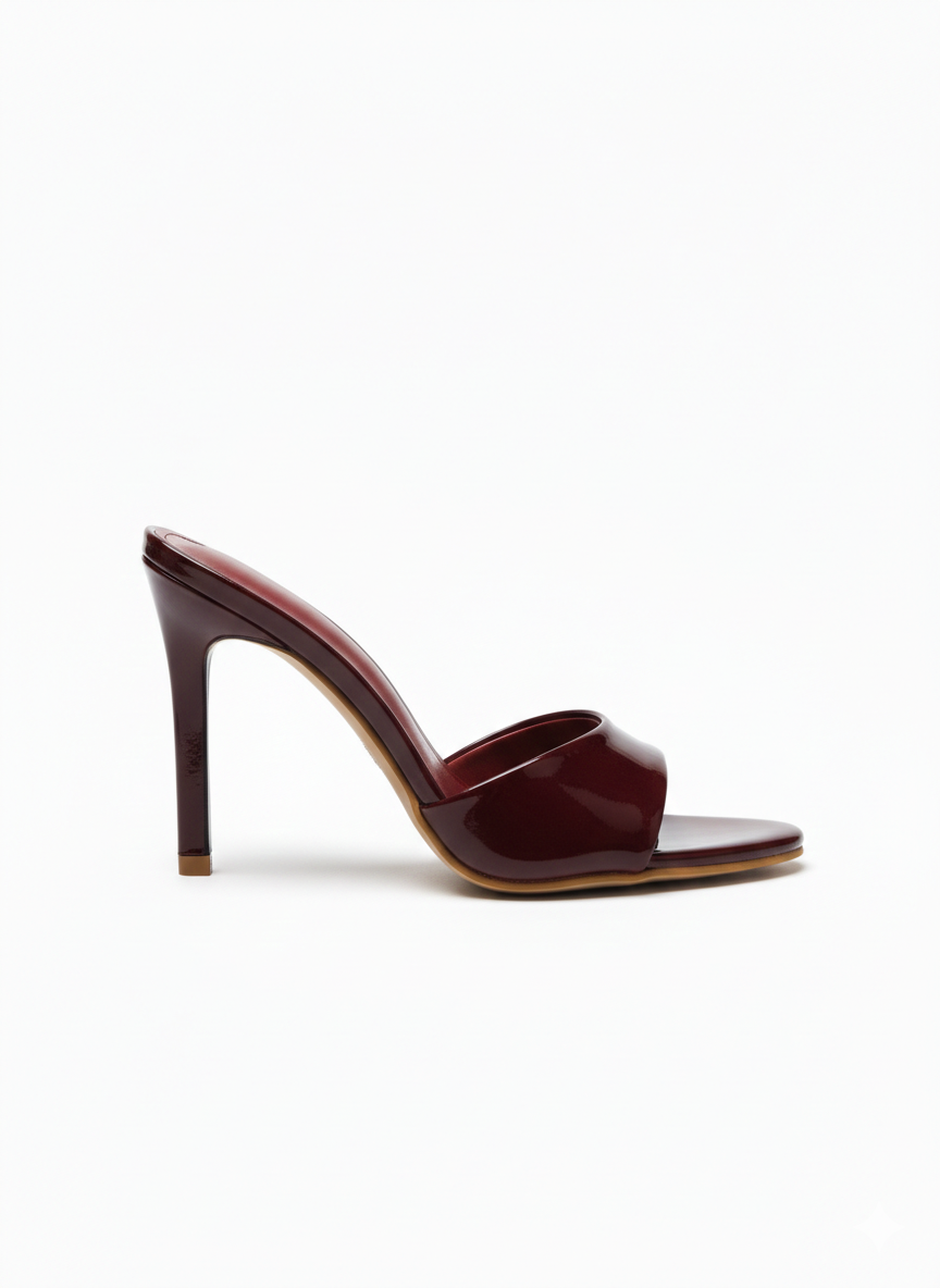 Ellie Premium Patent Pencil Heels