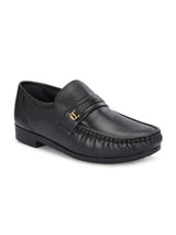 Richard Black Leather Formal Cushion Loafers
