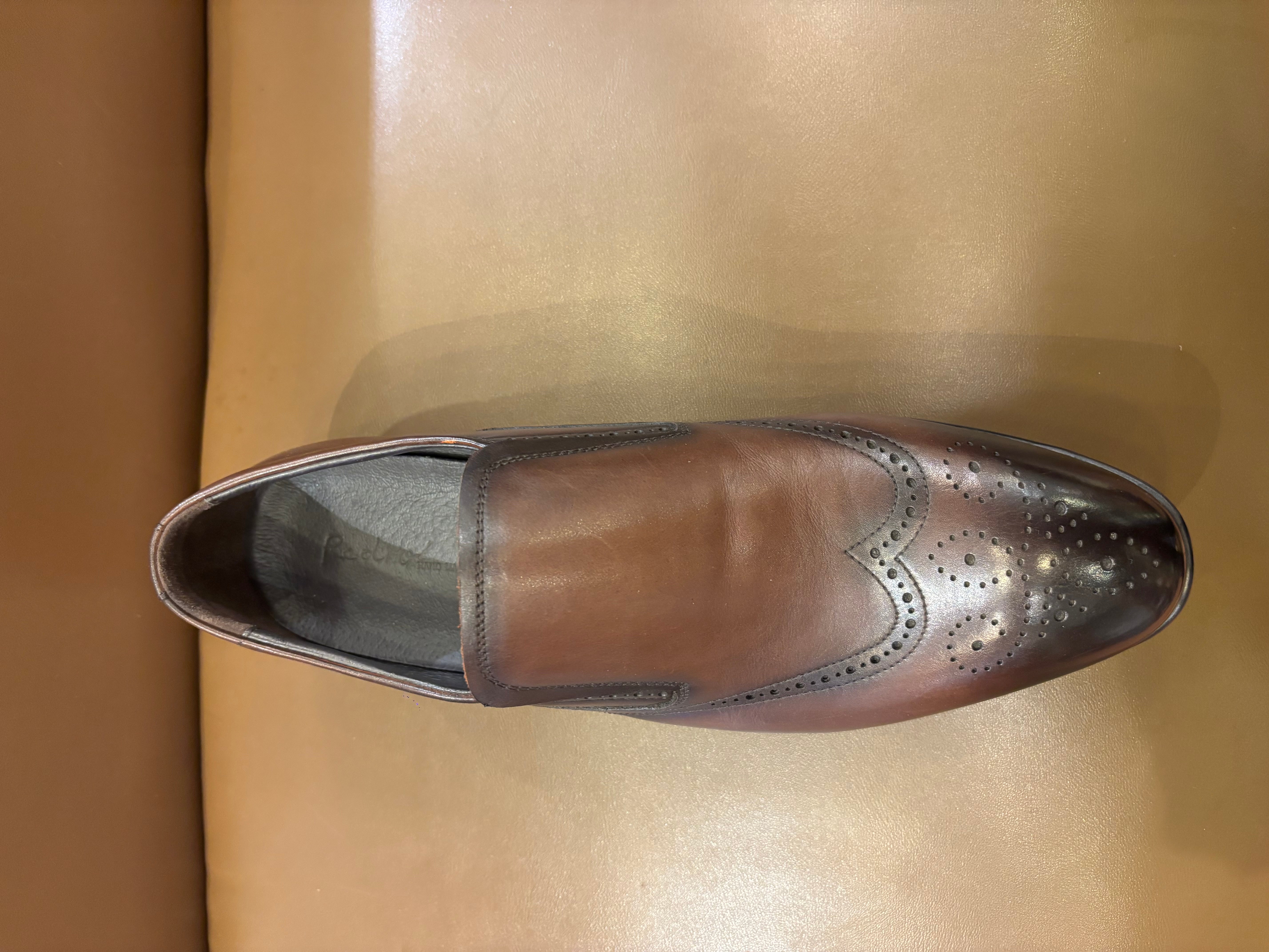 Malcolm Classic Premium Leather Semi Brogue