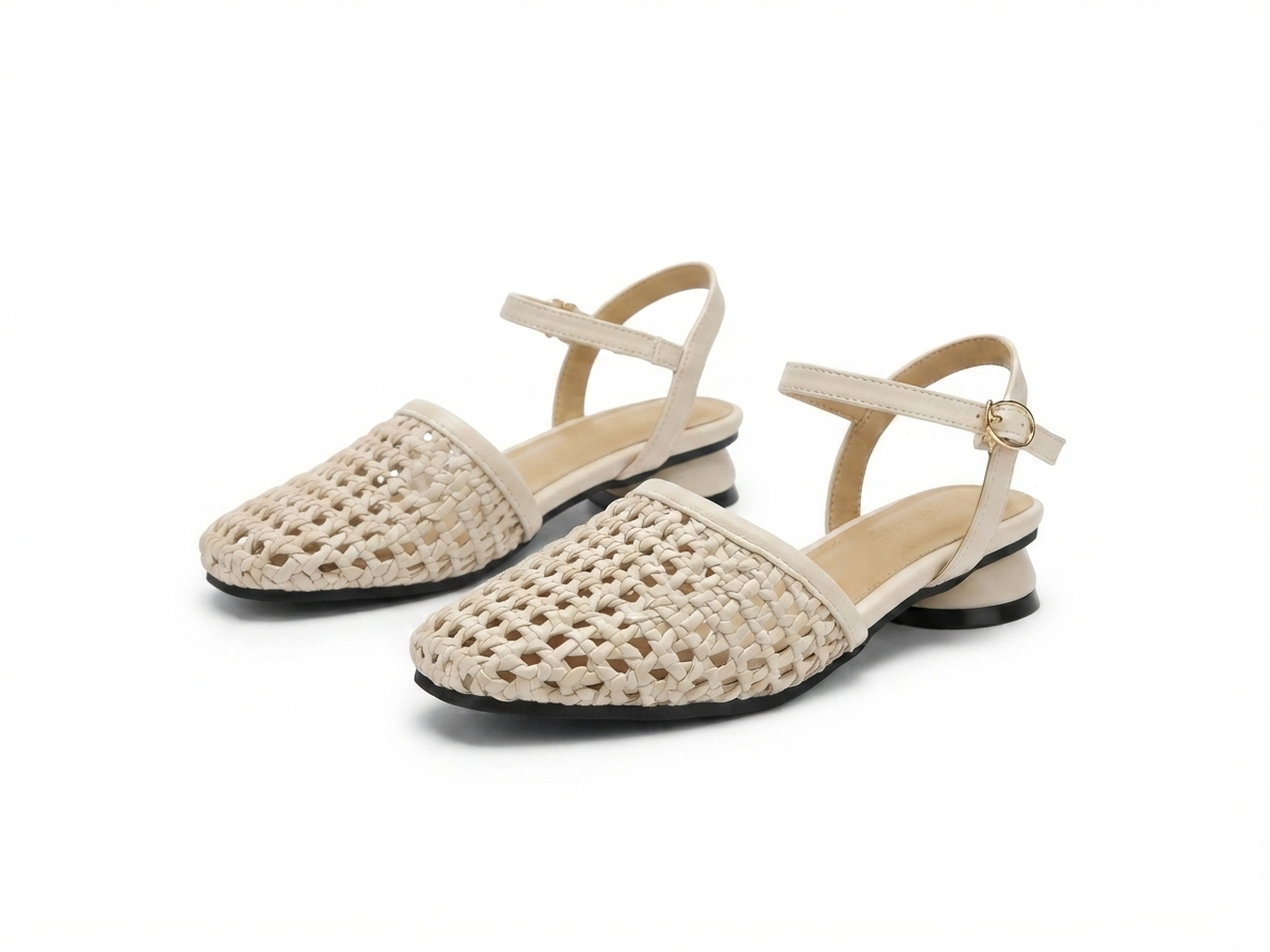 Luna Premium Mesh Mary Jane Ballerinas