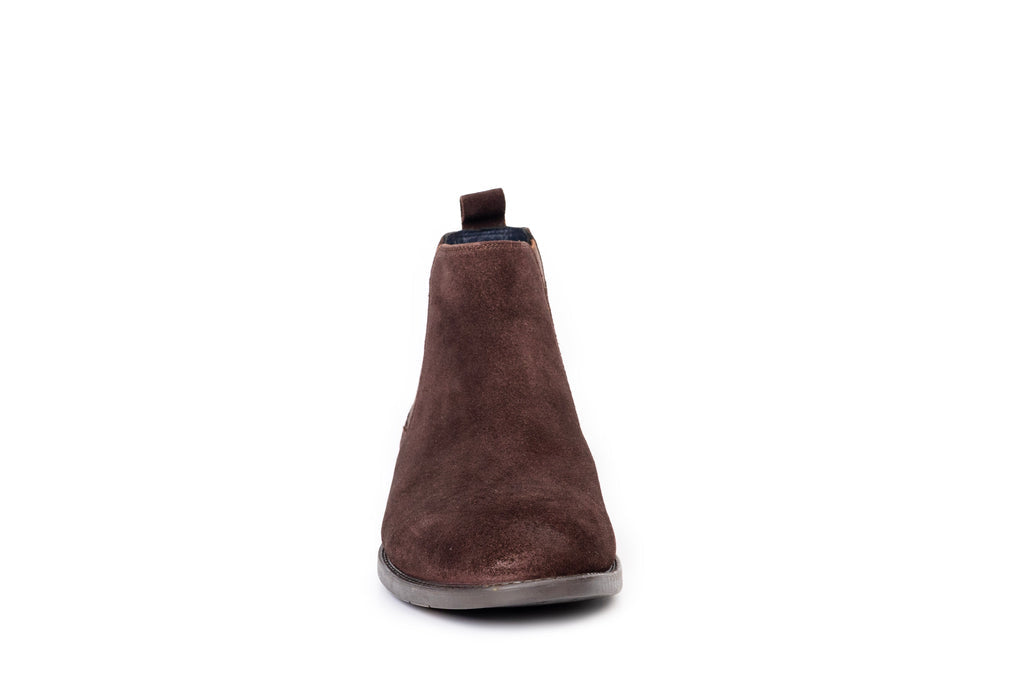 Suede Leather Chelsea Boots