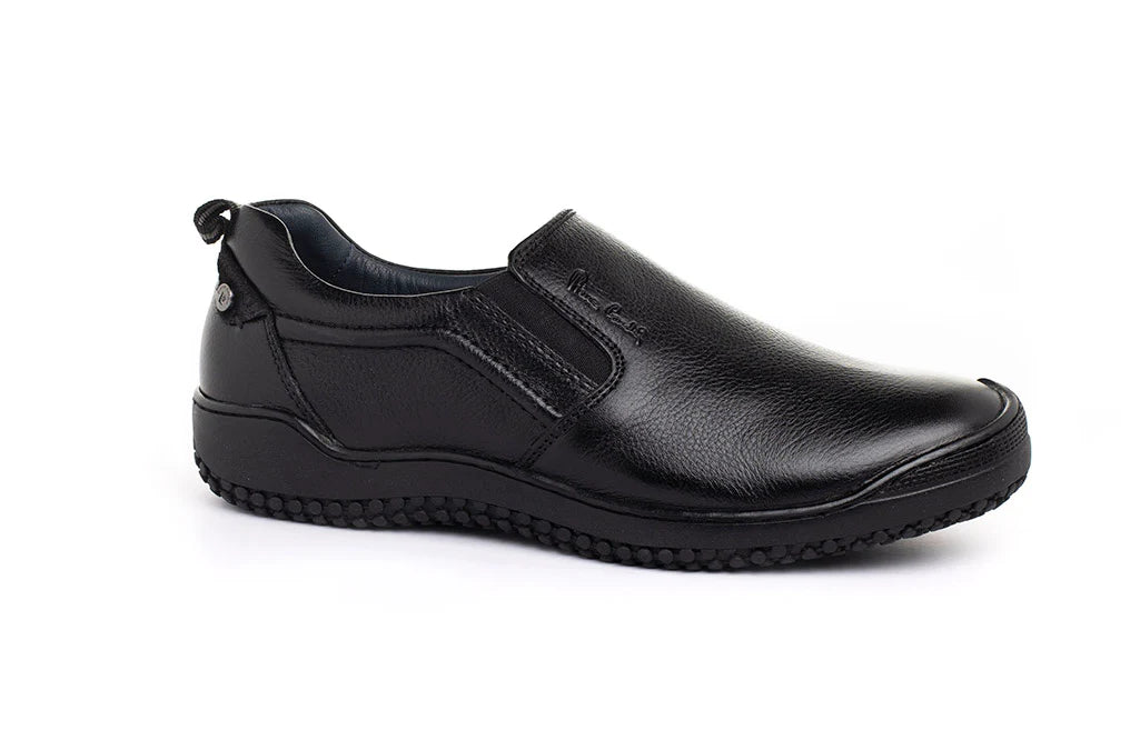 Stride Leather Slip On Shoes