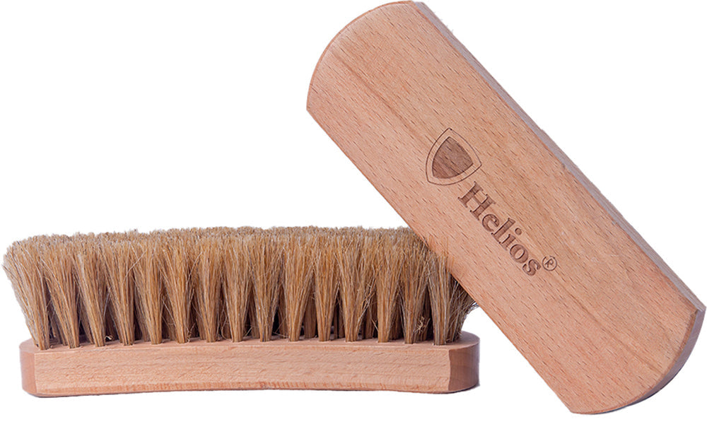 Helios 6.5 Inch 100% Horse Hair Shoe Brush - Big - The Heels India