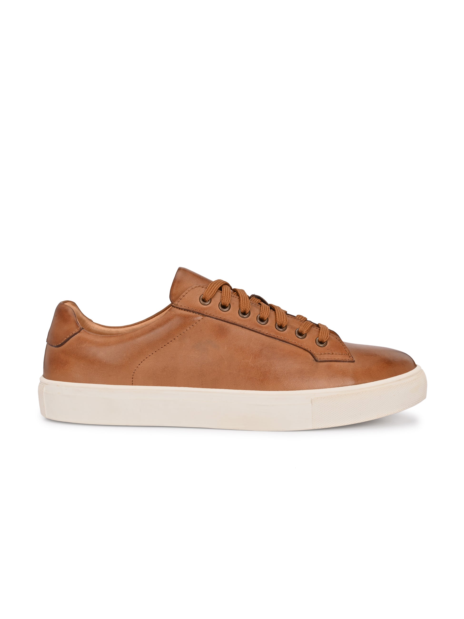 Valerio Leather Lace up Sneakers