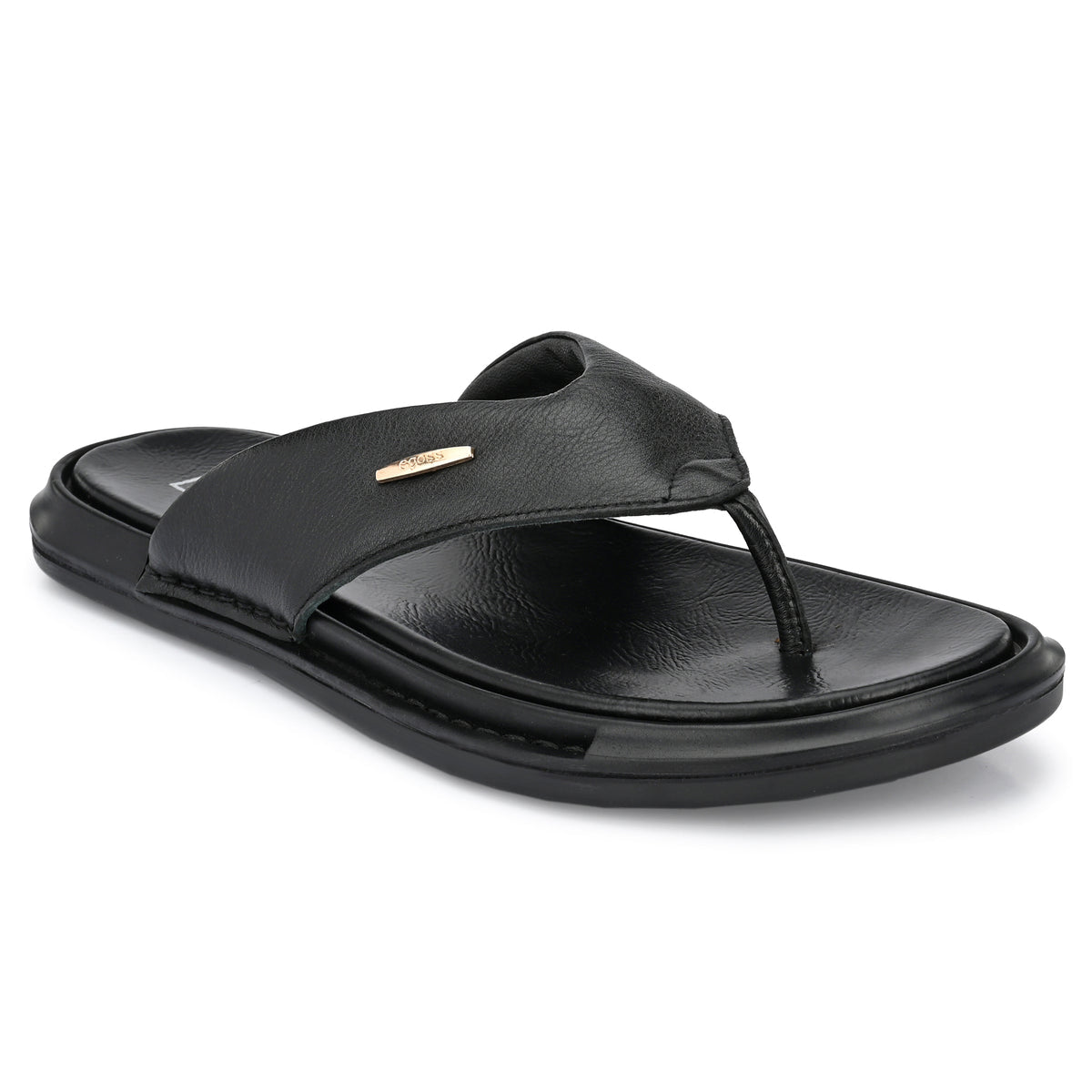 Vincent Cushion Leather Slippers