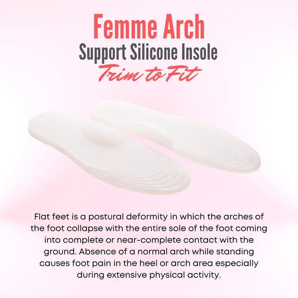Harper Silicon Insole - The Heels India