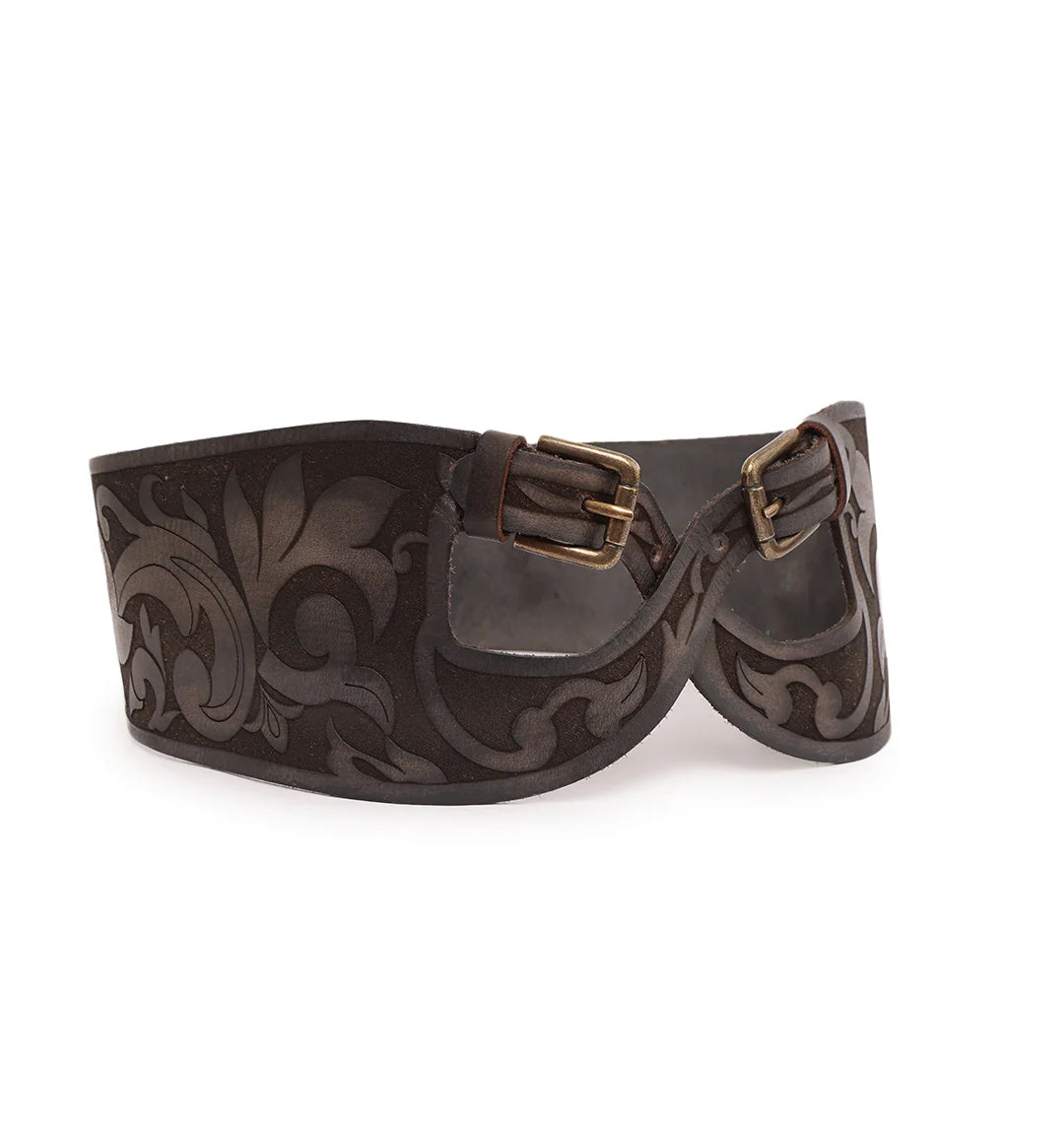 Wash Black Women's Genuine Leather Belt