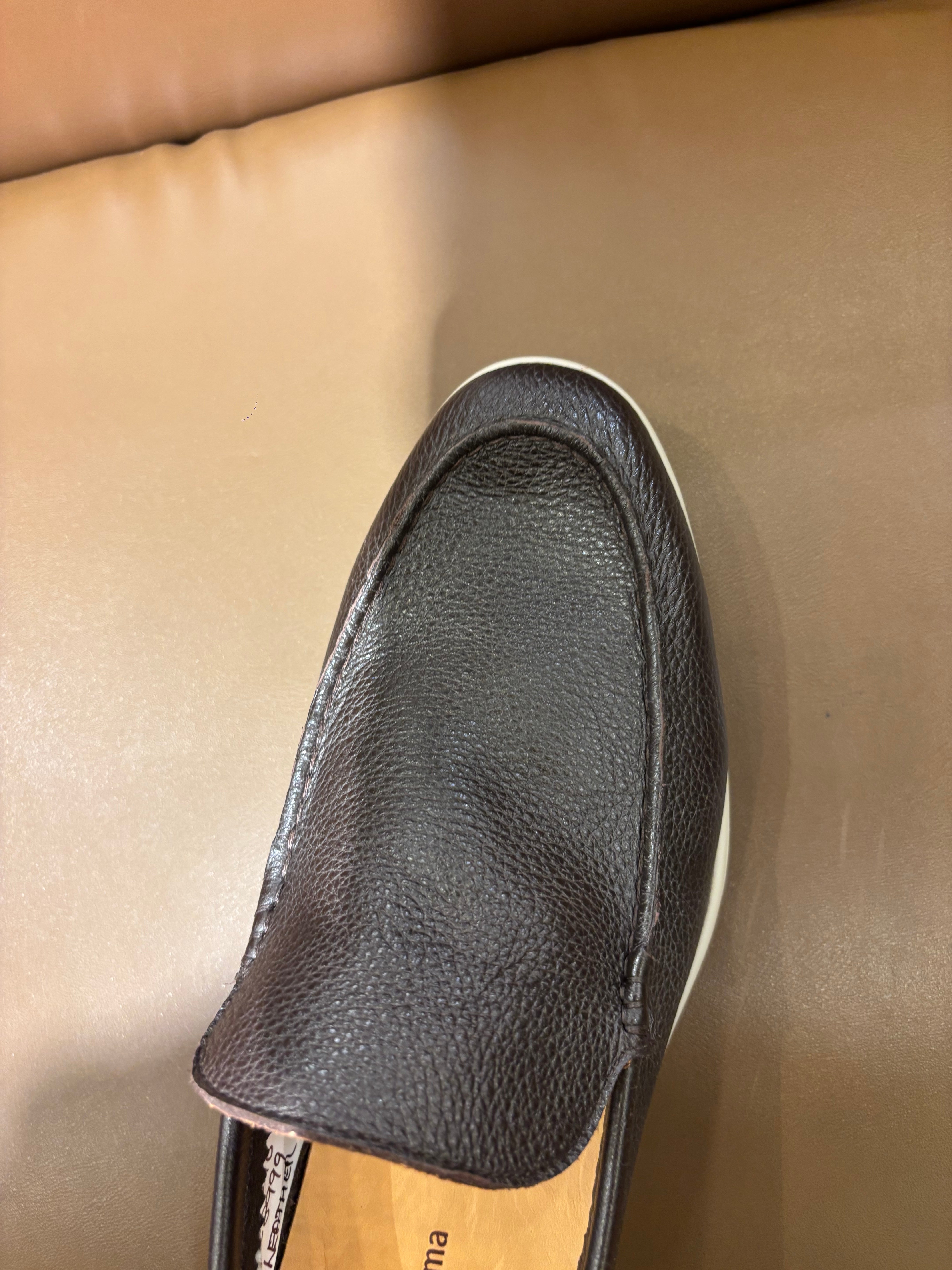 Delap Premium Leather Slip-On Loafers