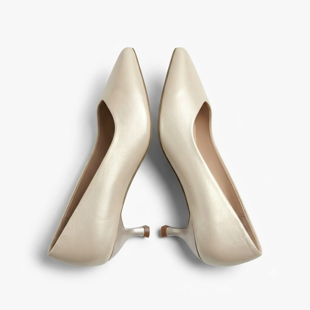 Alba 2.0 Pointed Kitten Heel Stilettos
