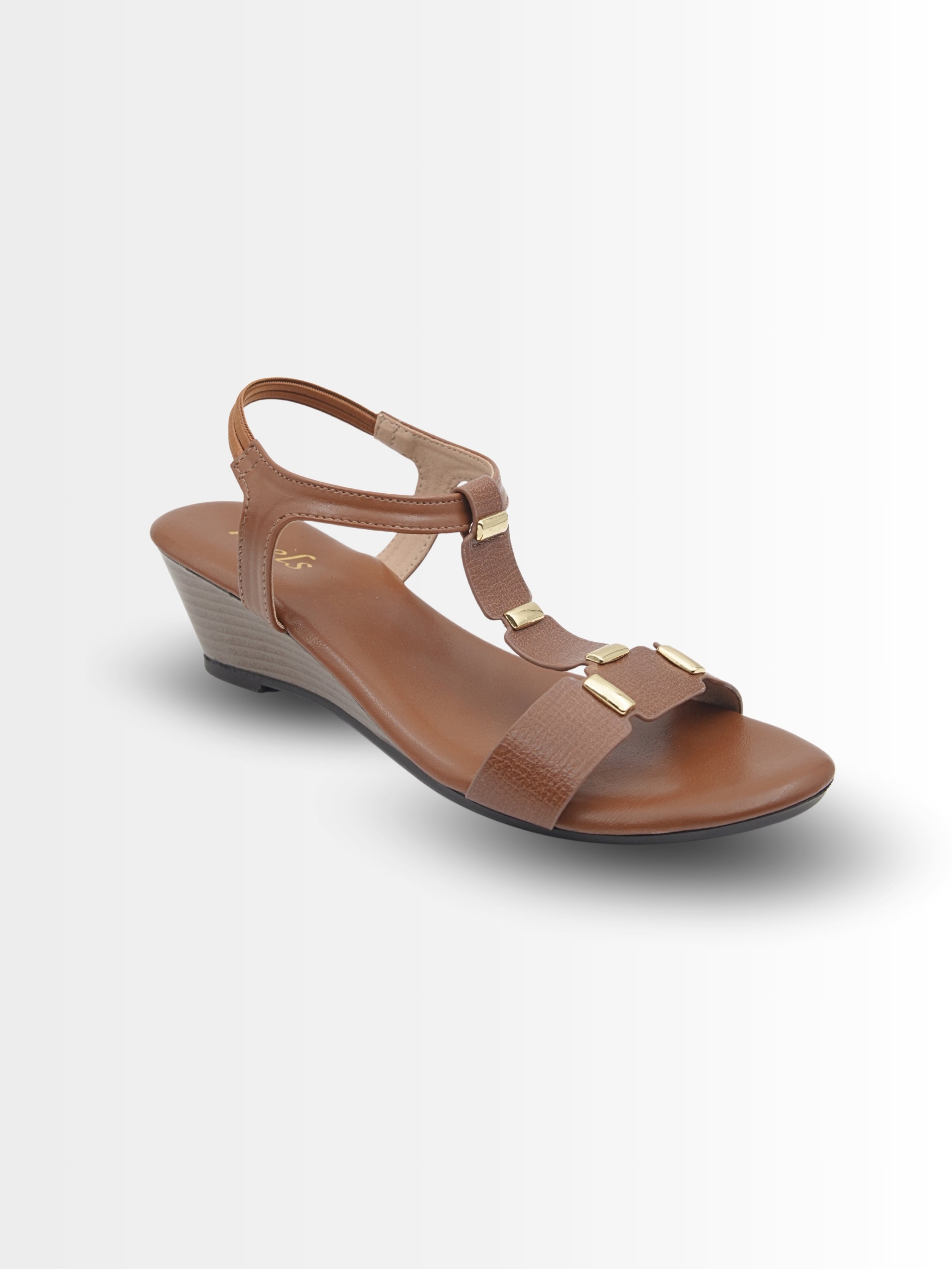 Connie Wedge Heel Peep-toe Sandals