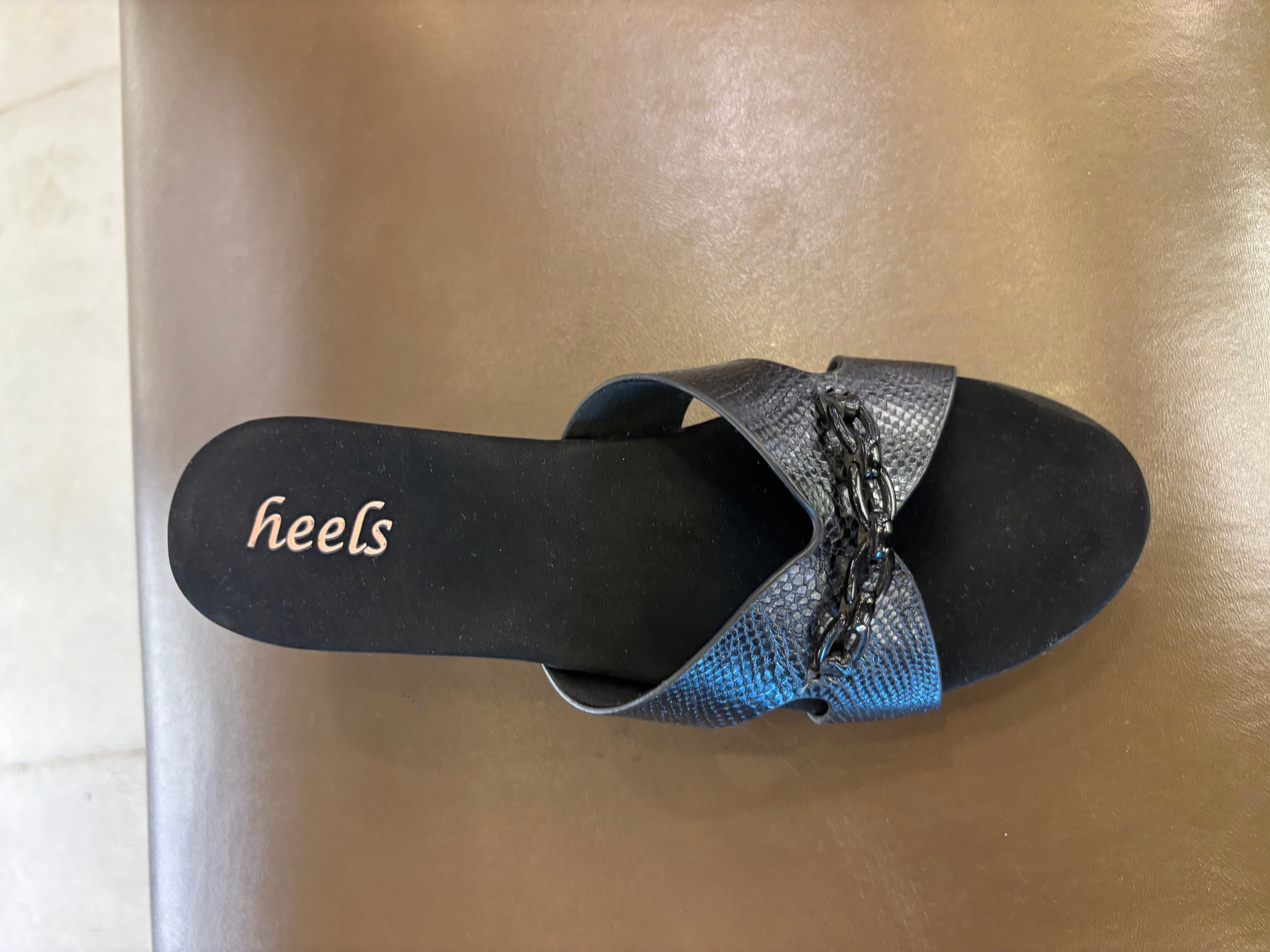 Tessa Platform Peep Toe Block Heels