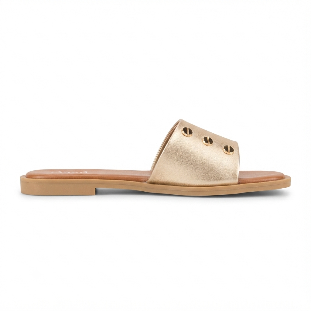 Miley 2.0 Buckle Strap Cushioned Sliders