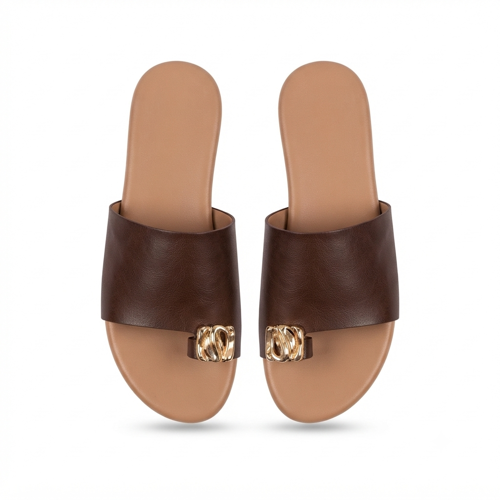 Doris Thumb Embellishment Slippers