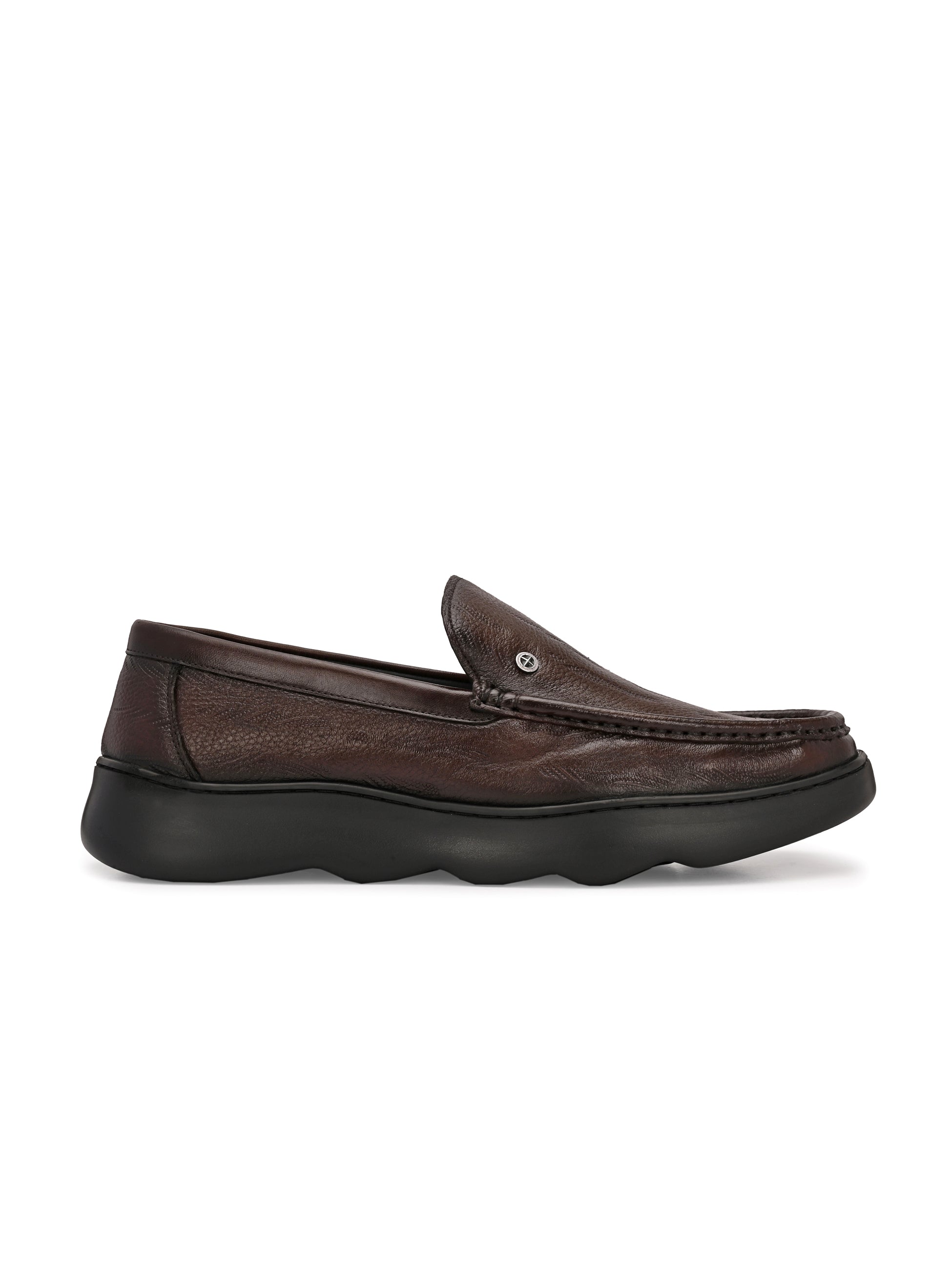 Bravon Luxury Leather Formal Loafers - The Heels India
