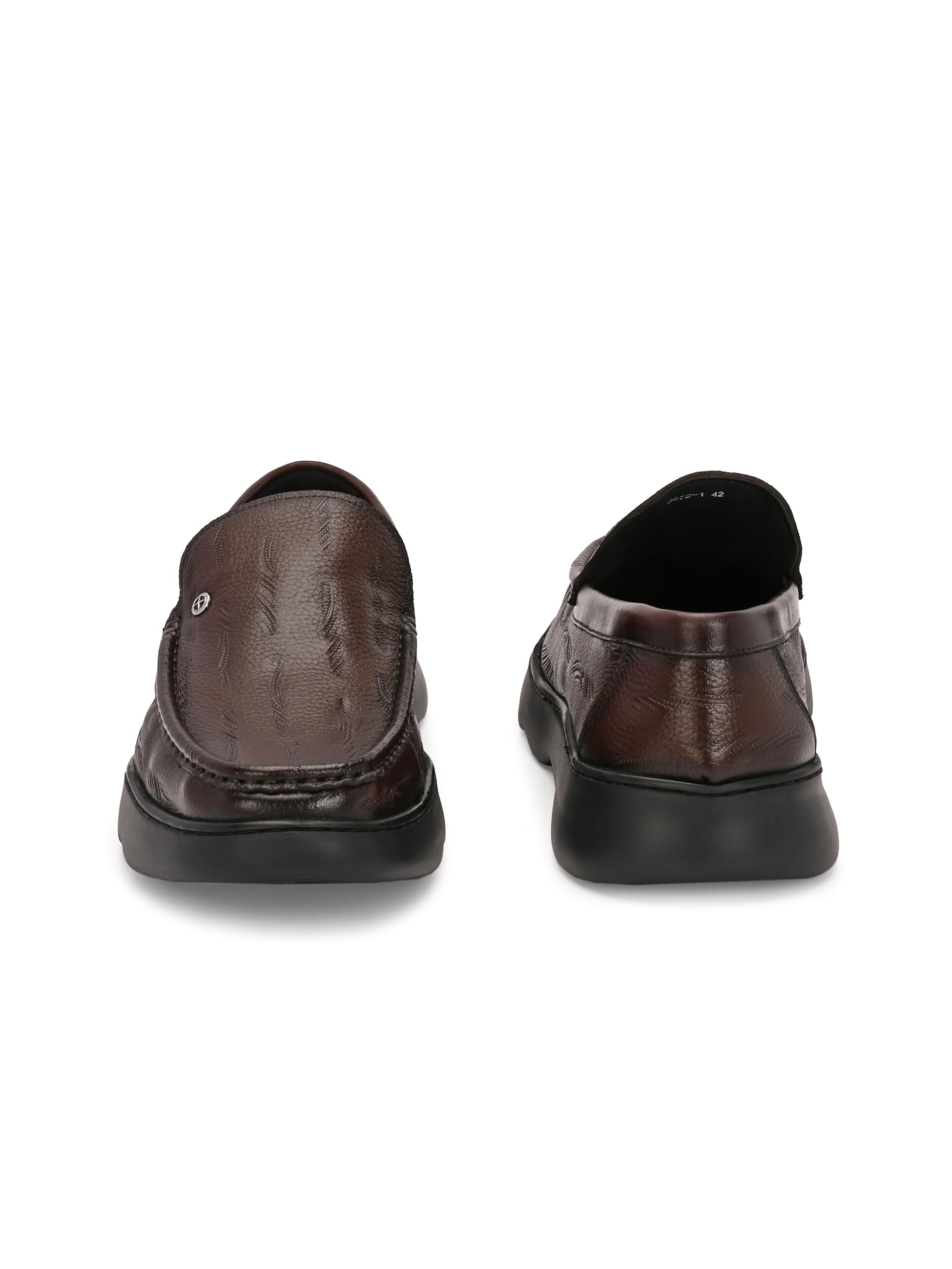 Bravon Luxury Leather Formal Loafers - The Heels India