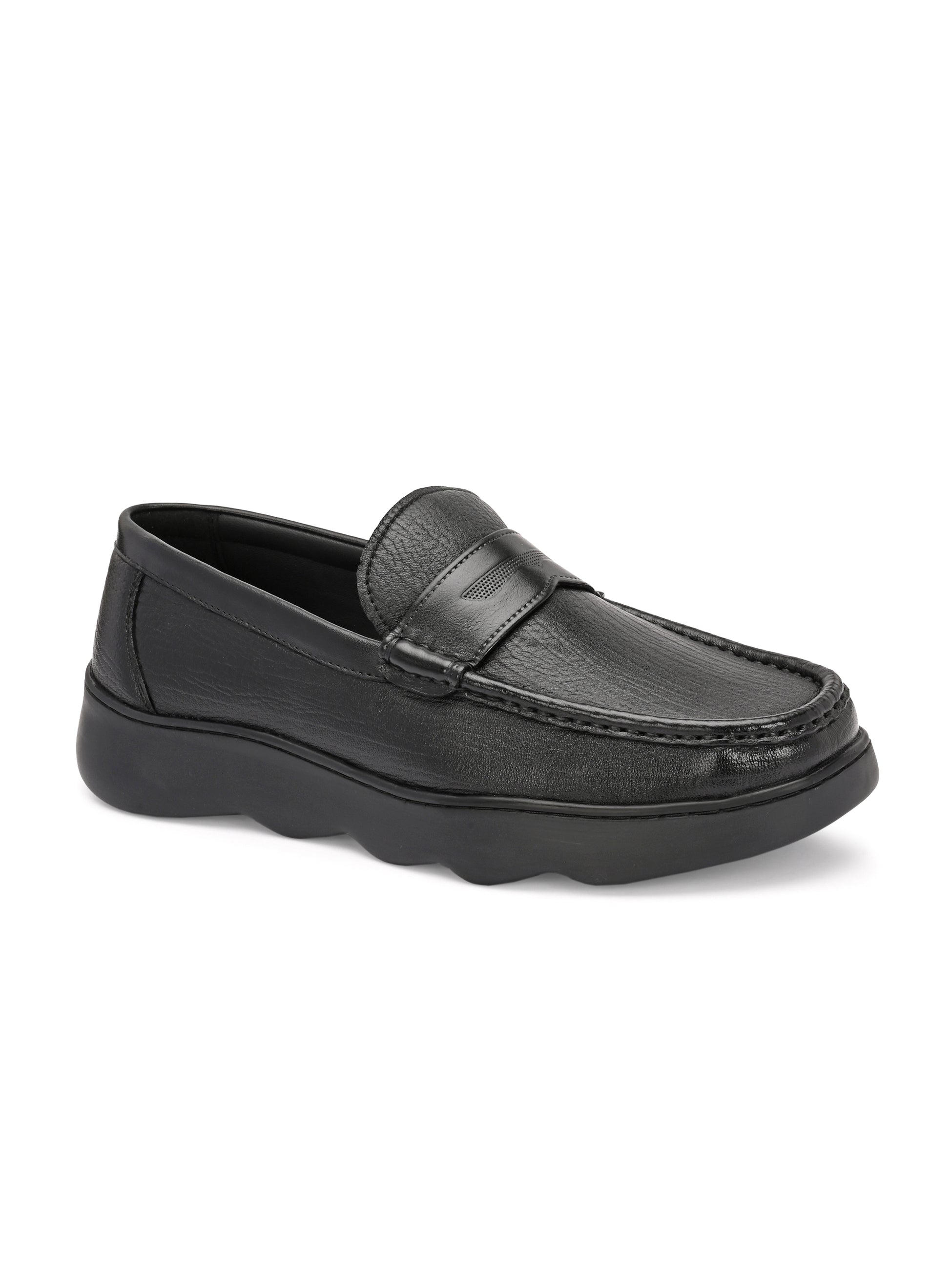 Fendro Luxury Leather Formal Loafers - The Heels India
