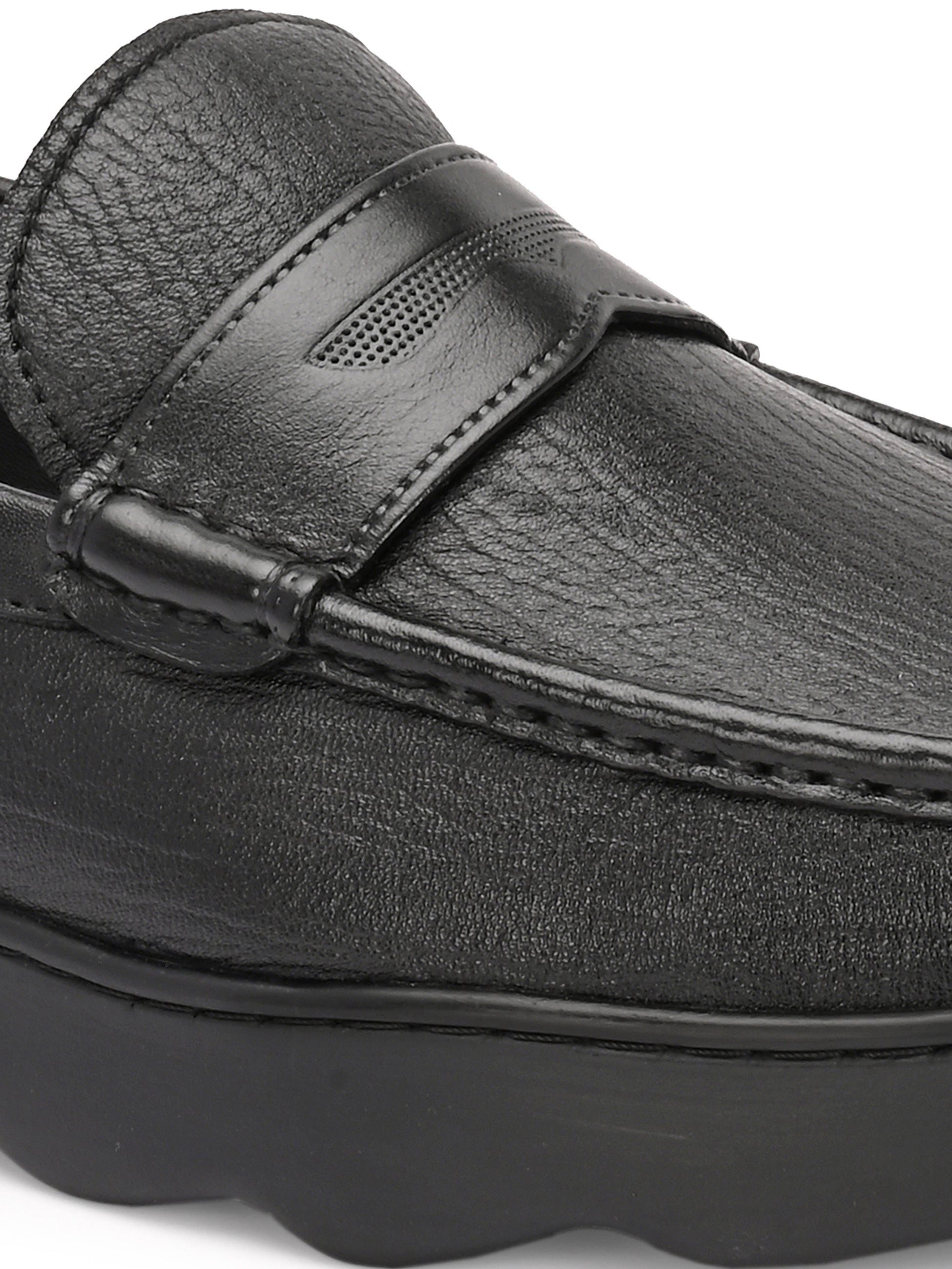 Fendro Luxury Leather Formal Loafers - The Heels India